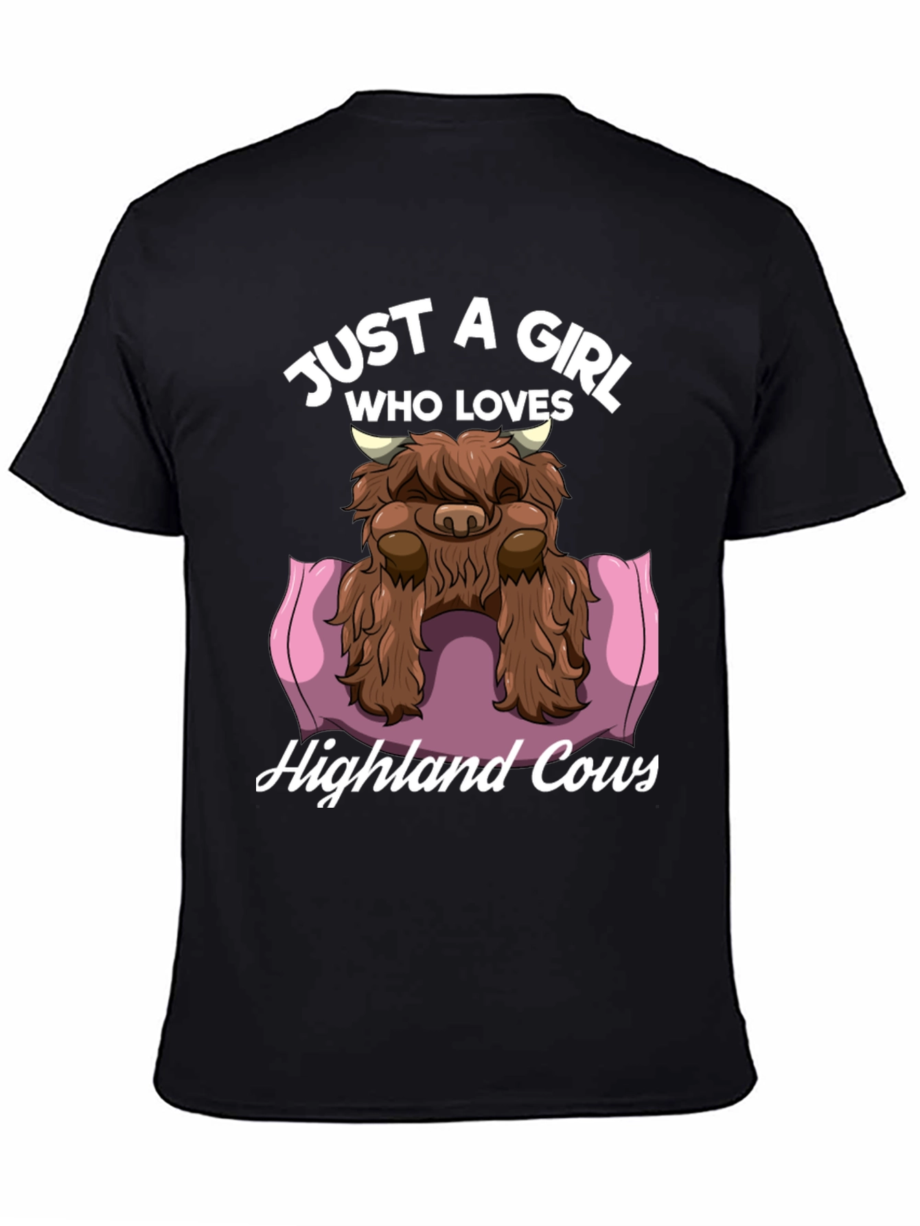 Highland Cow Lover Graphic Tee