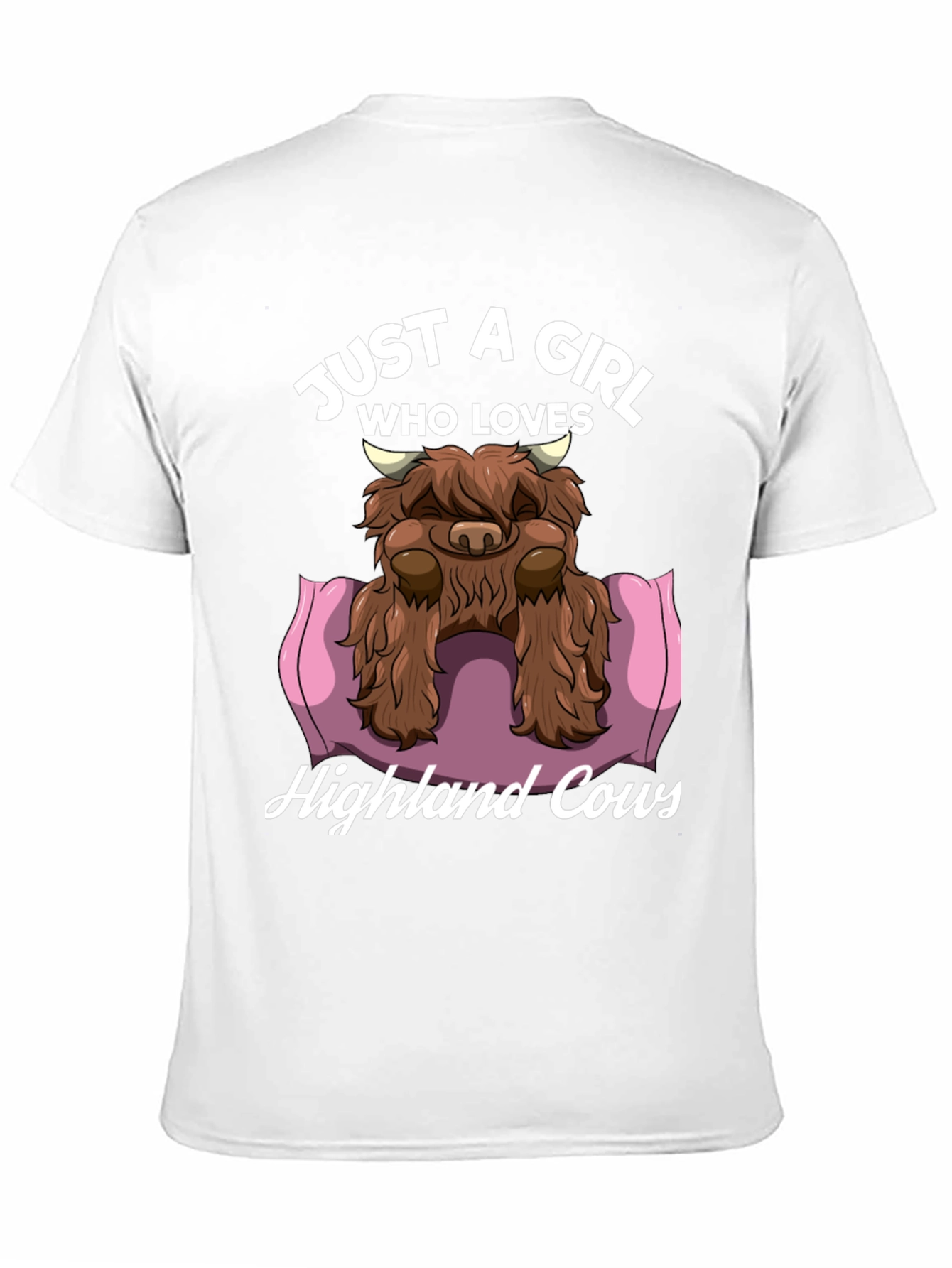 Highland Cow Lover Graphic Tee