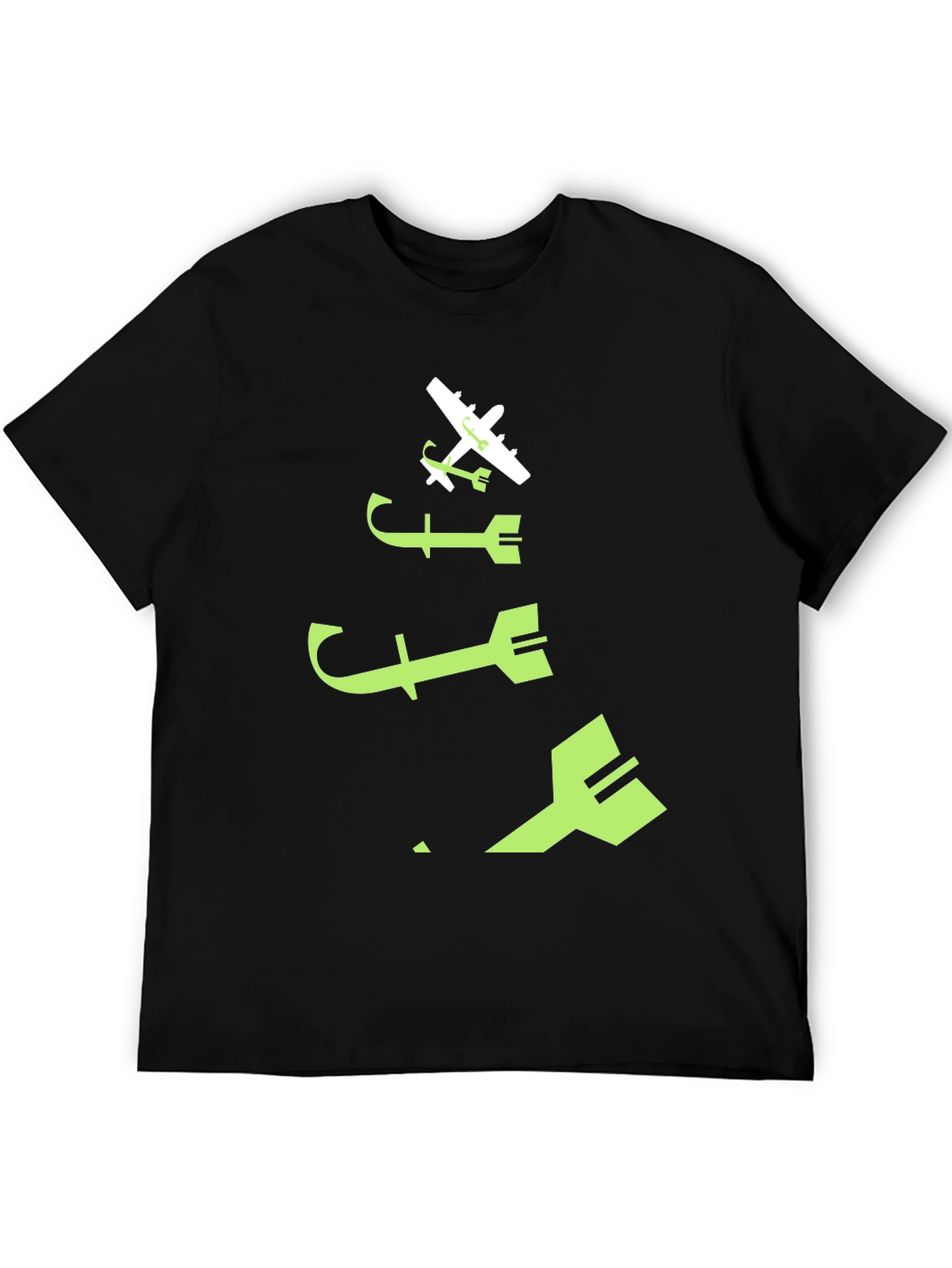 Airplane Bomb Drop T-Shirt - Funny Graphic Tee