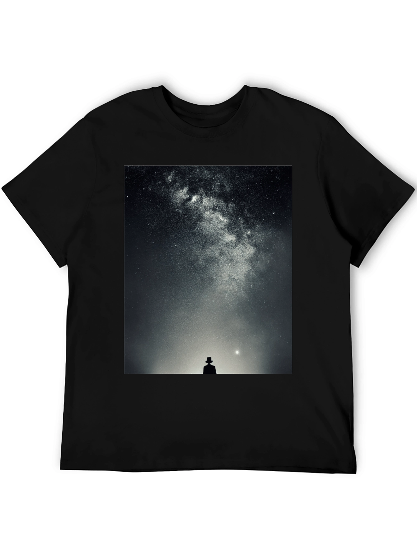 Galaxy Dreamer T-Shirt - Stylish Black Tee