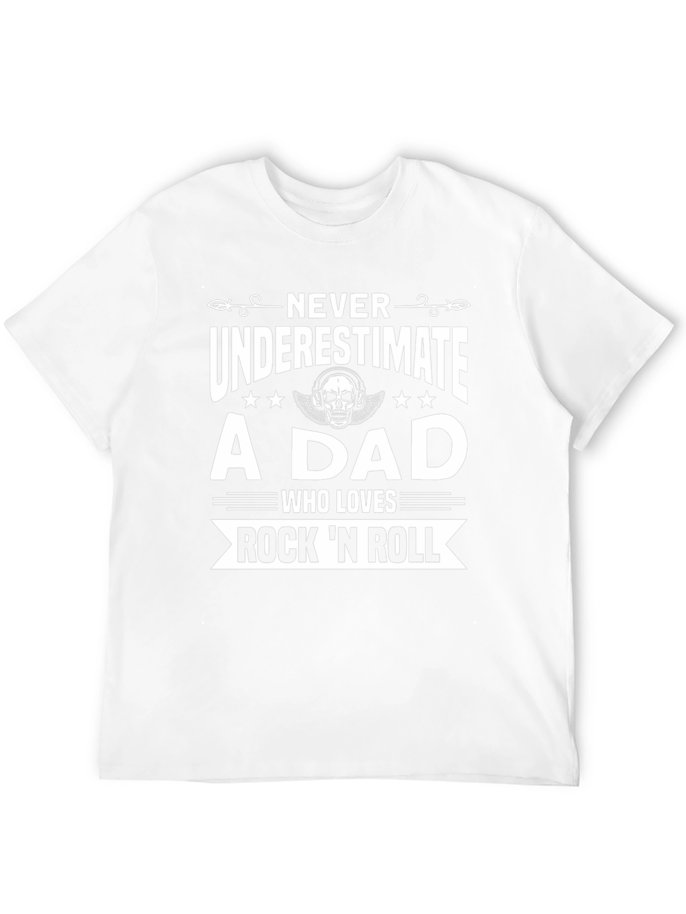 Rock n Roll Dad Graphic T-Shirt