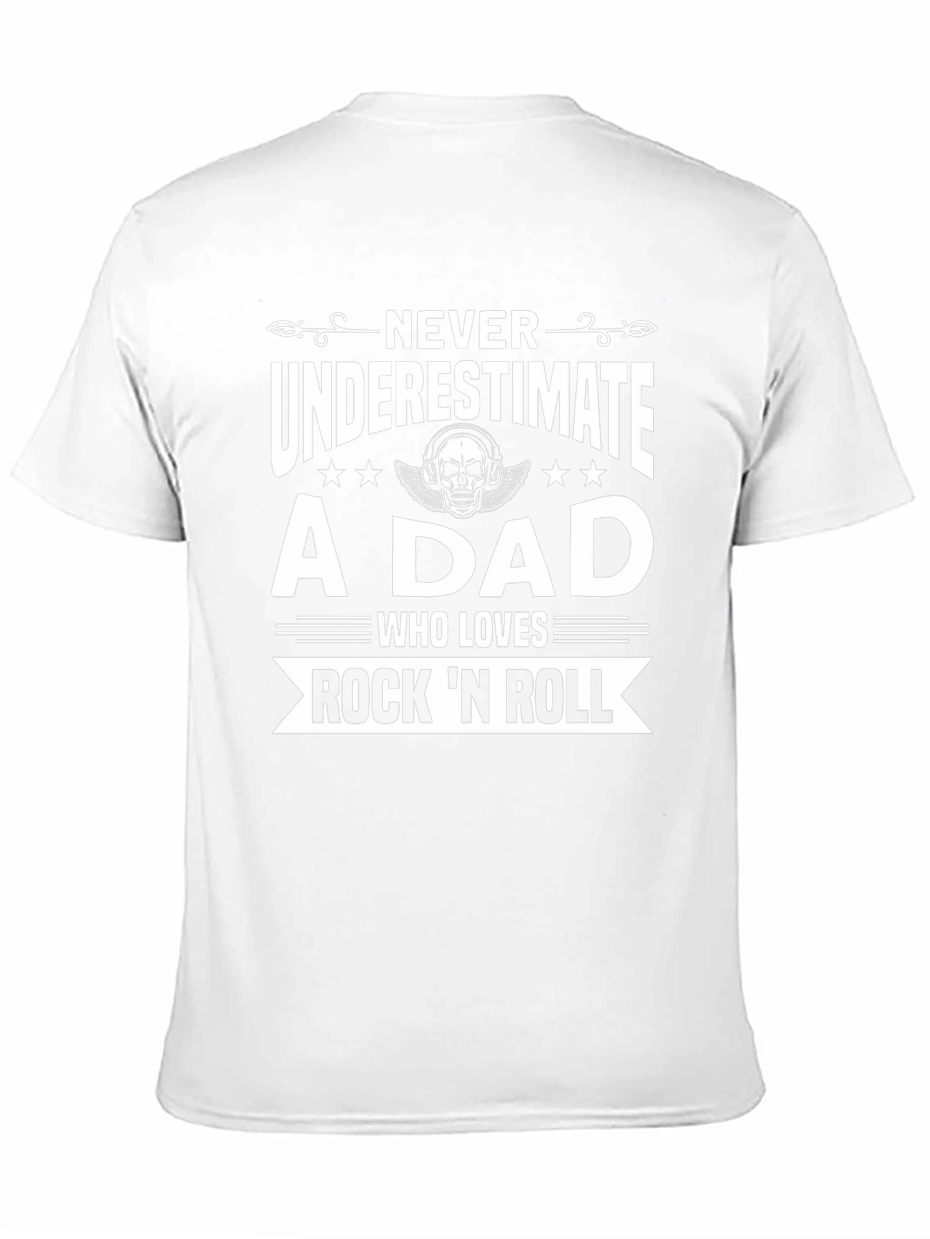 Rock n Roll Dad Graphic T-Shirt
