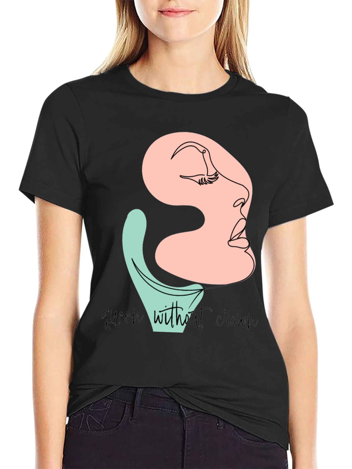 Queen Without Crown T-Shirt Stylish Graphic Tee