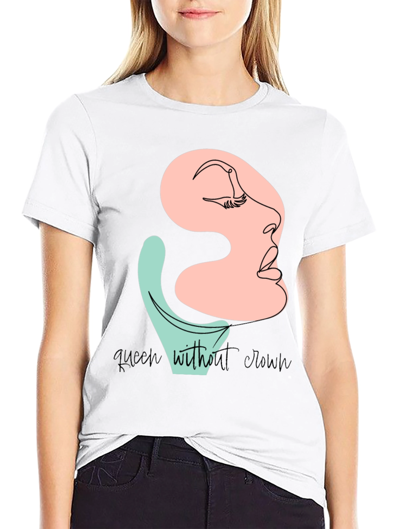 Queen Without Crown T-Shirt Stylish Graphic Tee