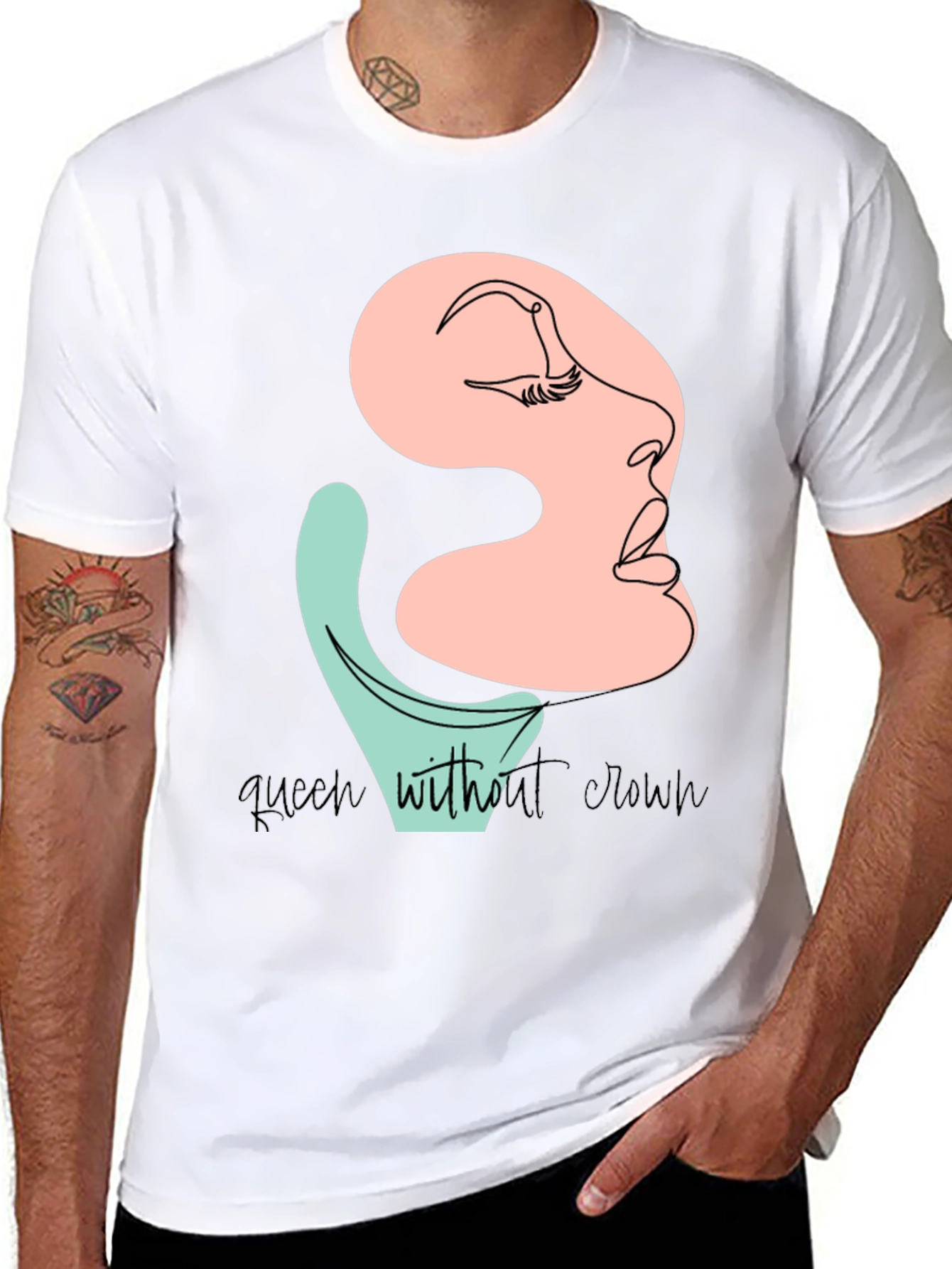 Queen Without Crown T-Shirt Stylish Graphic Tee