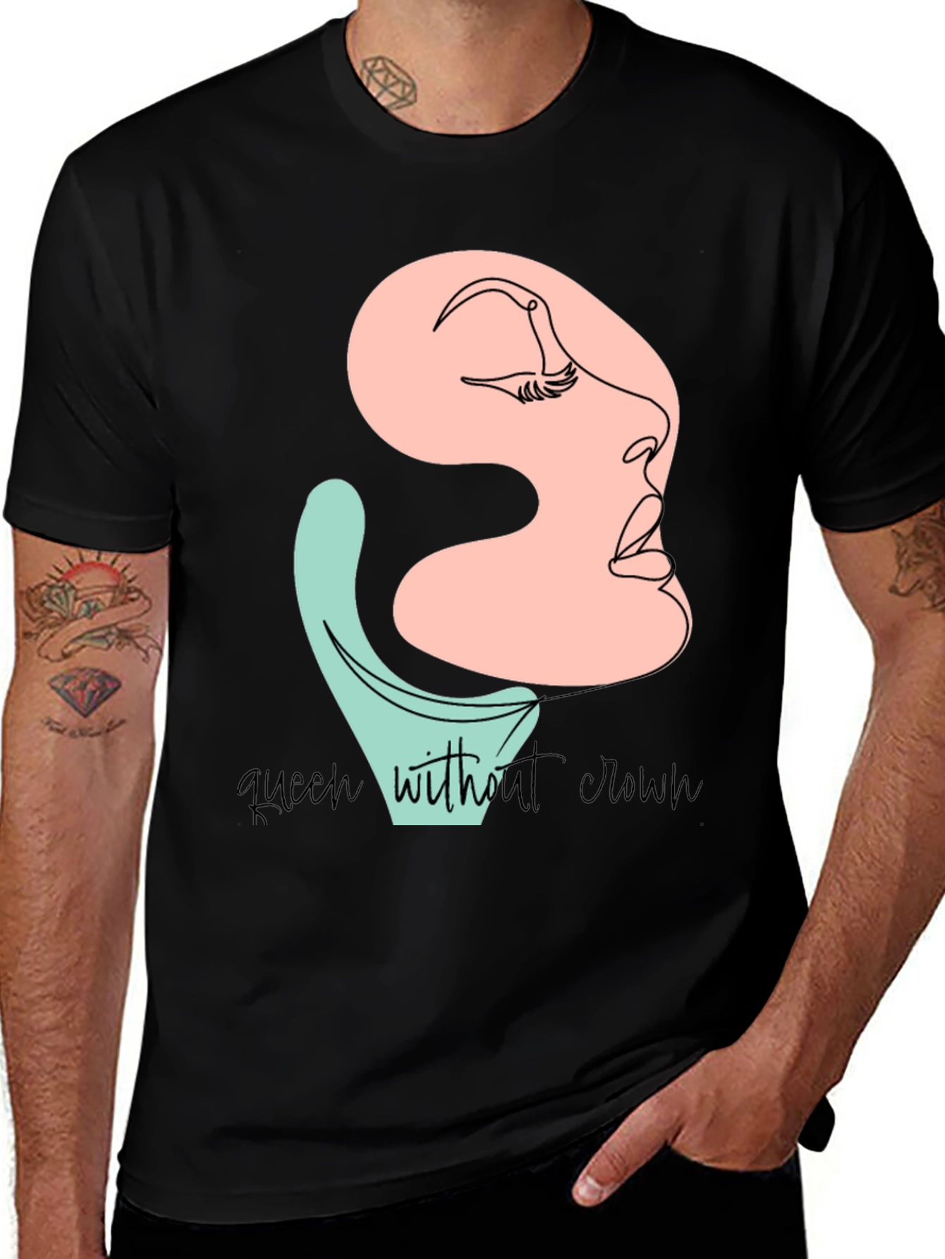 Queen Without Crown T-Shirt Stylish Graphic Tee