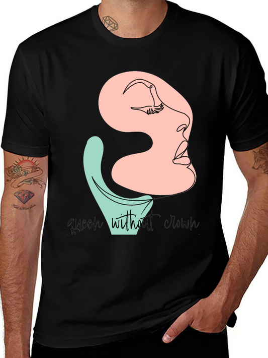 Queen Without Crown T-Shirt Stylish Graphic Tee