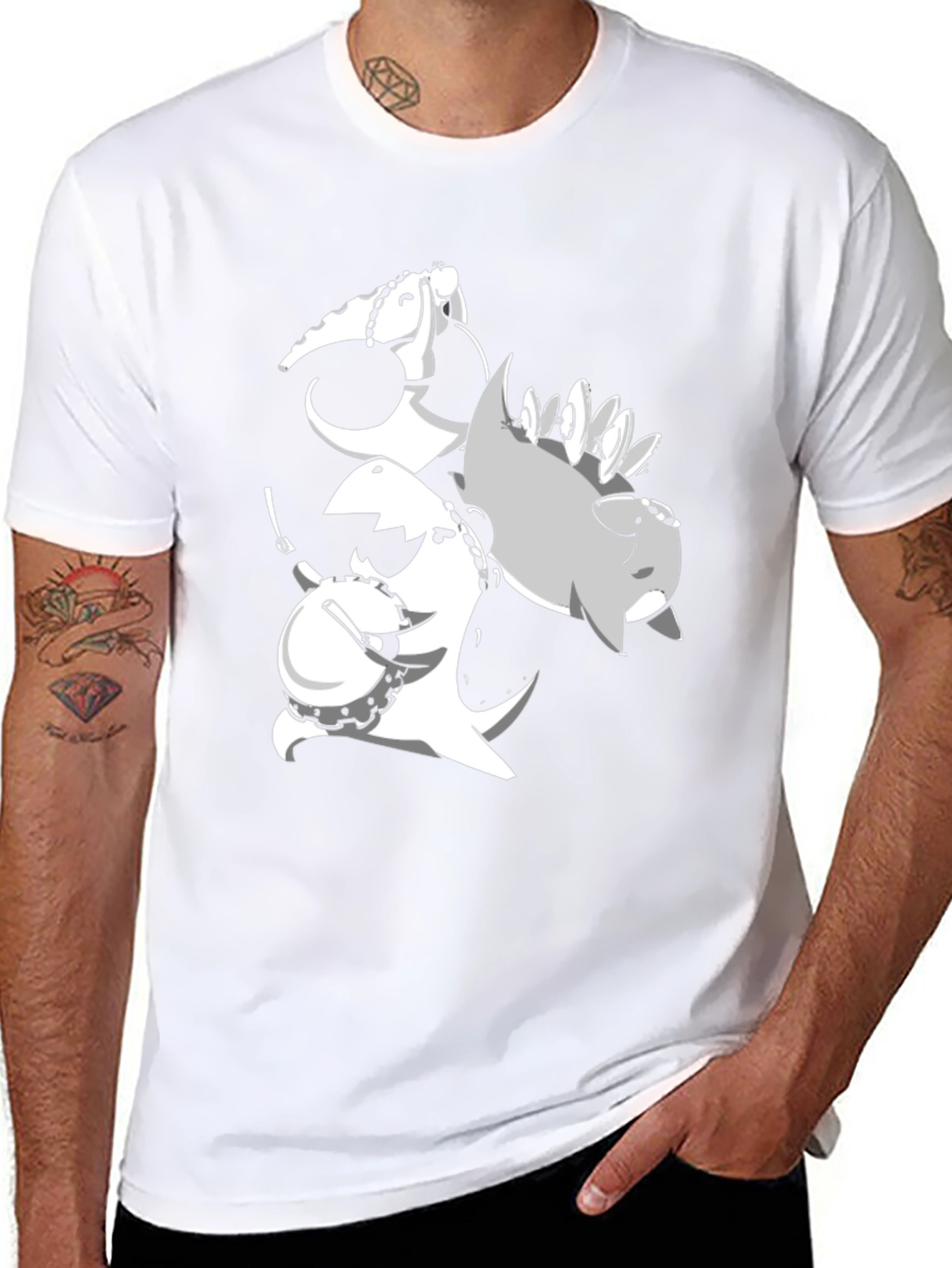 Dinosaur Band T-Shirt