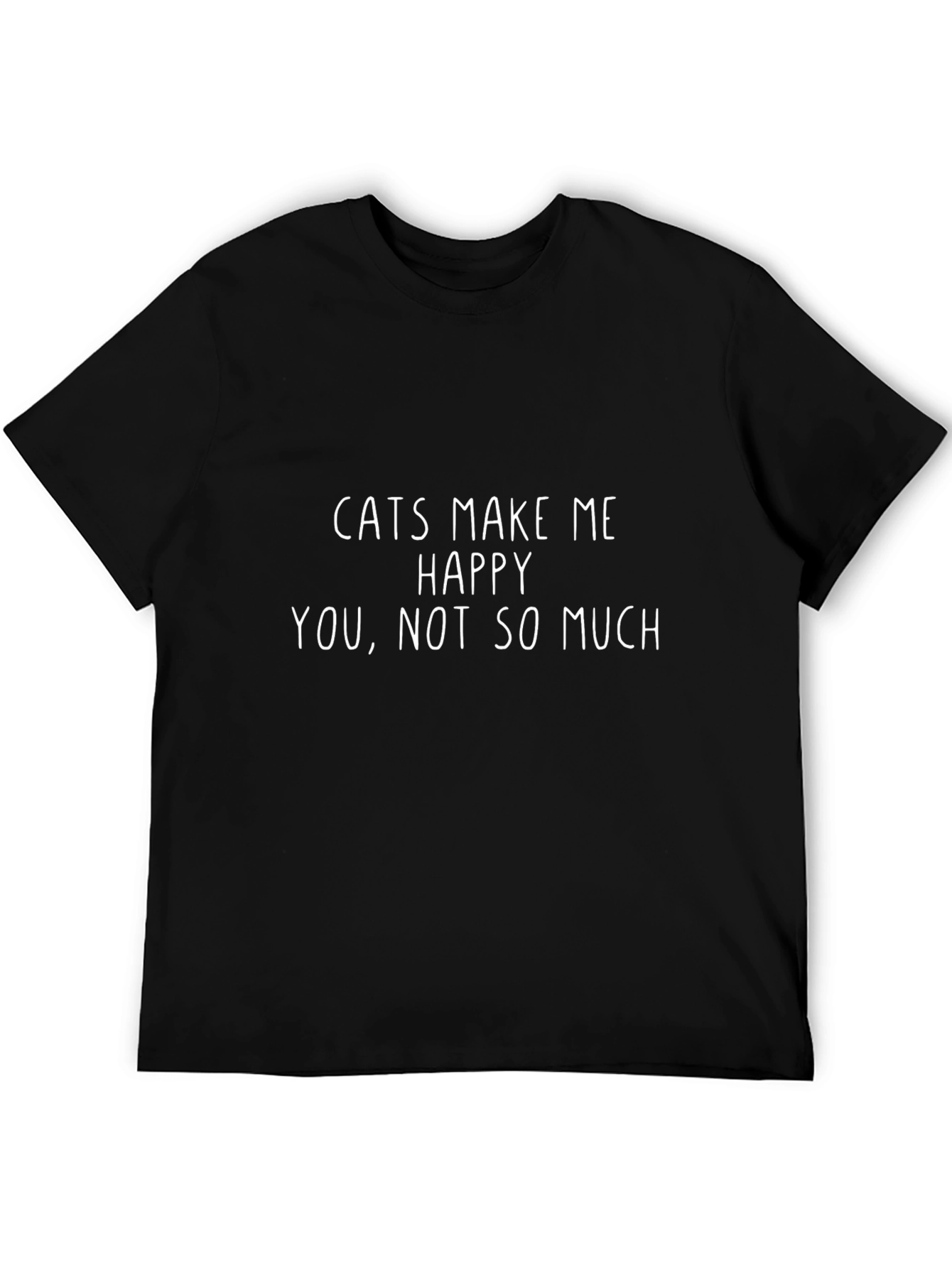 Cats Make Me Happy T-Shirt