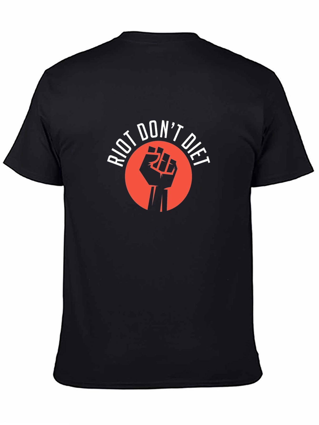 Riot Dont Diet Graphic Tee - Black