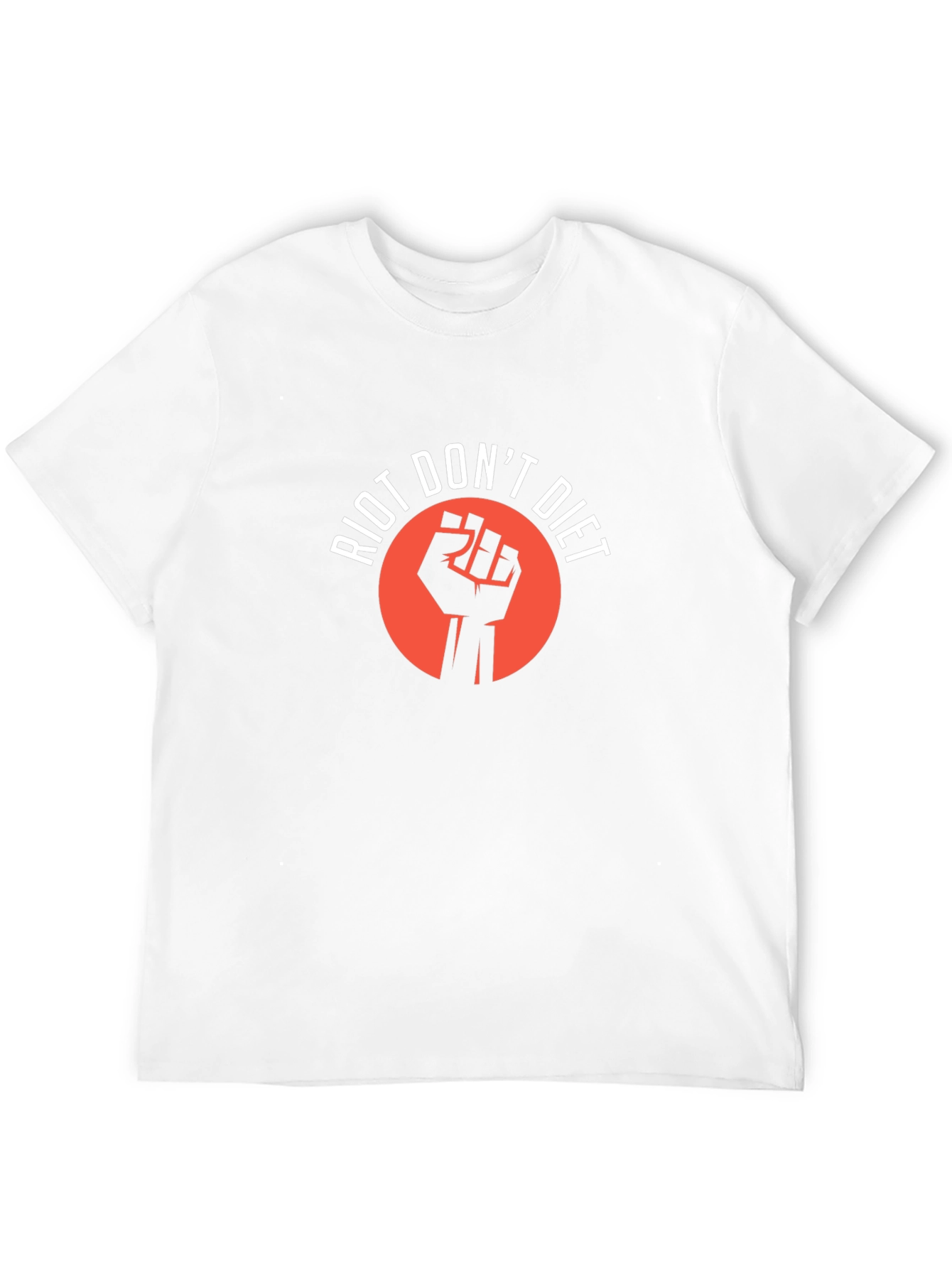 Riot Dont Diet Graphic Tee - Black