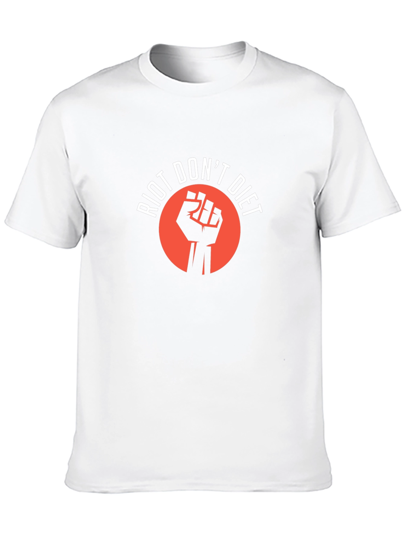 Riot Dont Diet Graphic Tee - Black
