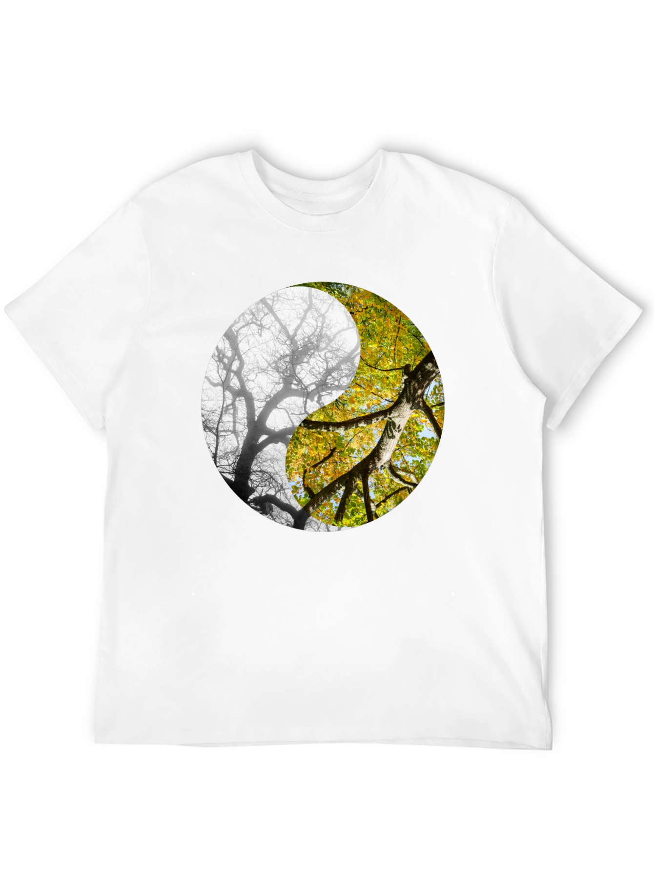 Yin Yang Tree Graphic Tee