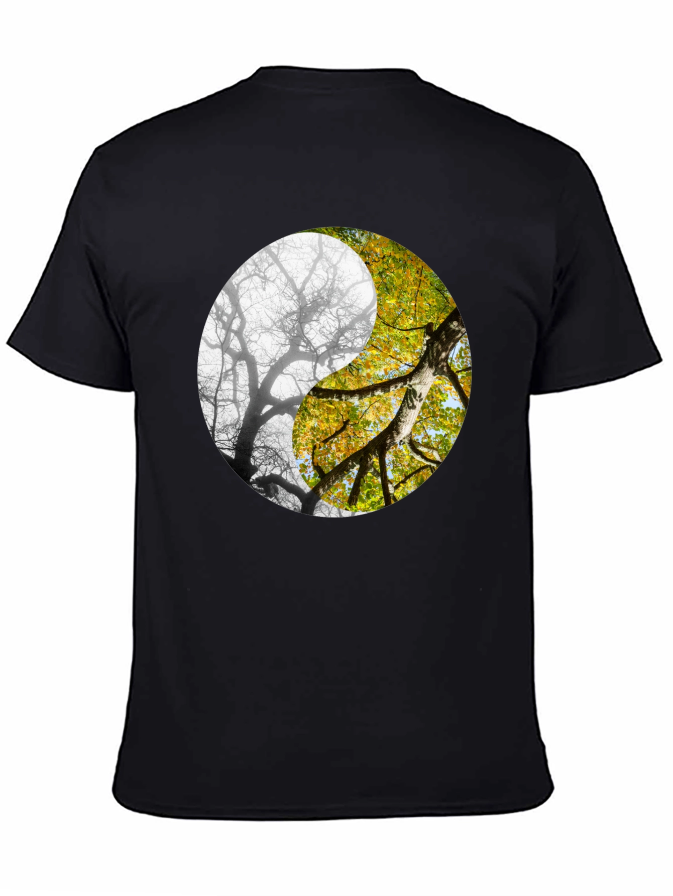 Yin Yang Tree Graphic Tee