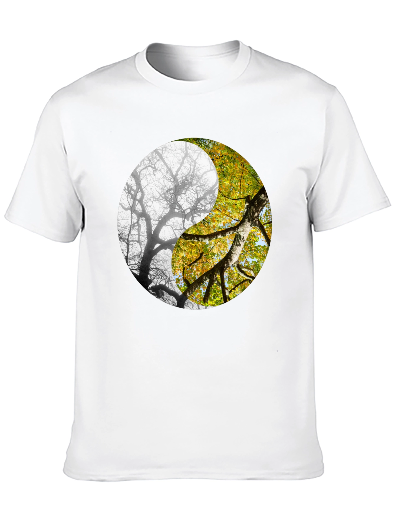 Yin Yang Tree Graphic Tee