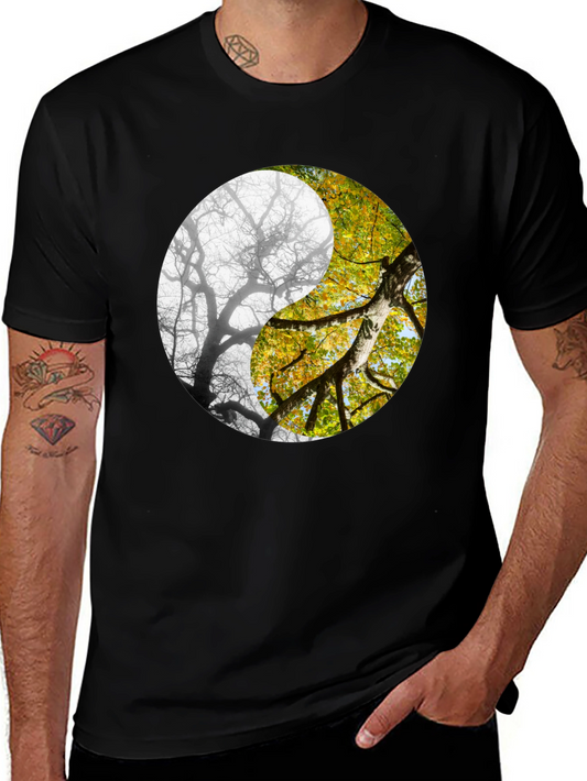 Yin Yang Tree Graphic Tee