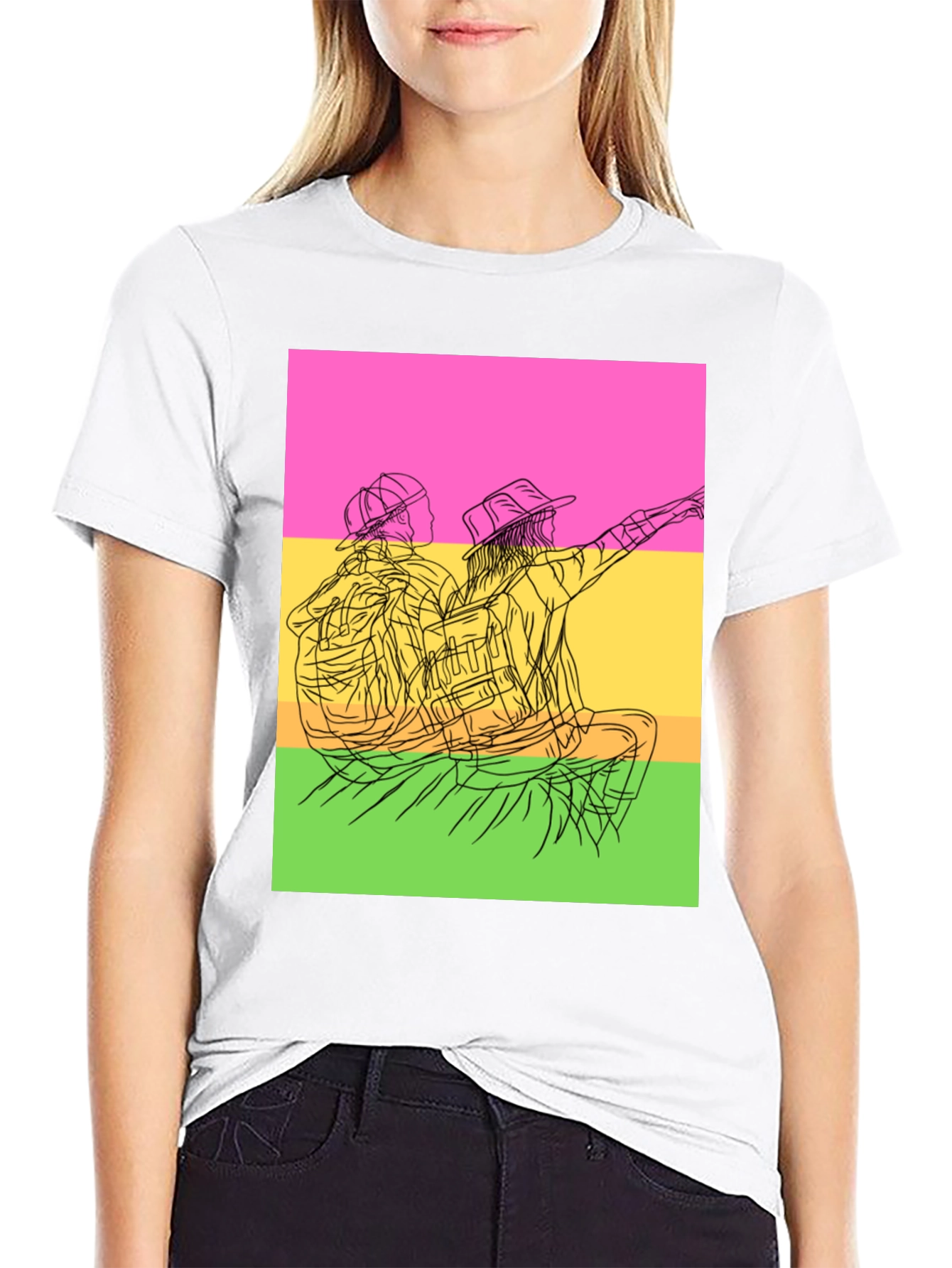 Vaporwave Hiking Tee