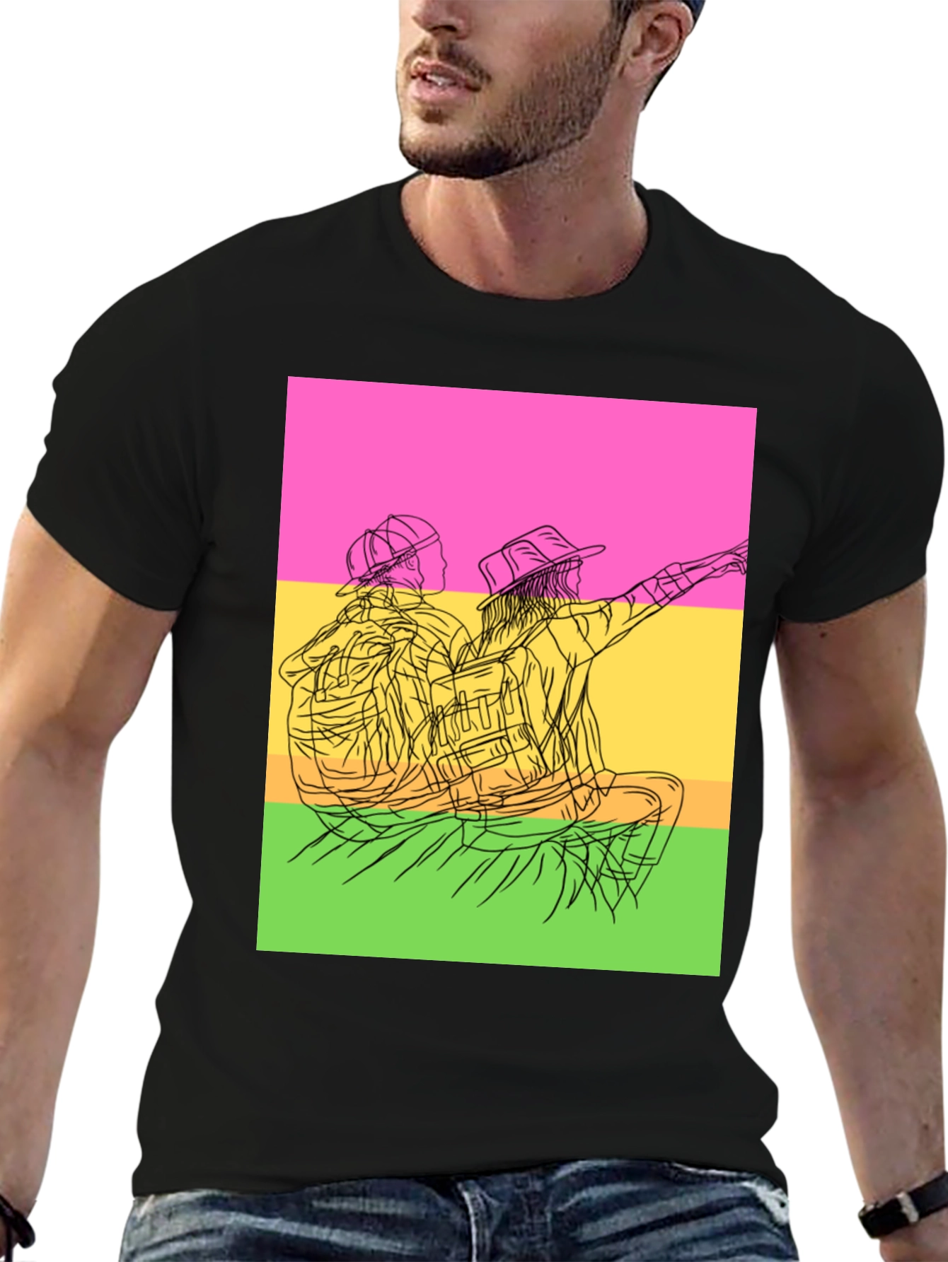 Vaporwave Hiking Tee