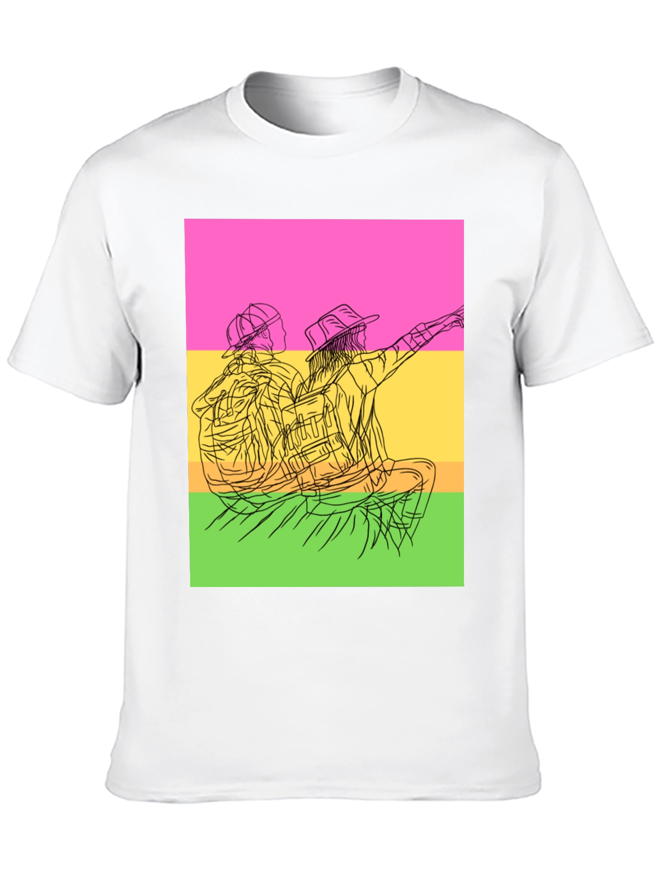 Vaporwave Hiking Tee
