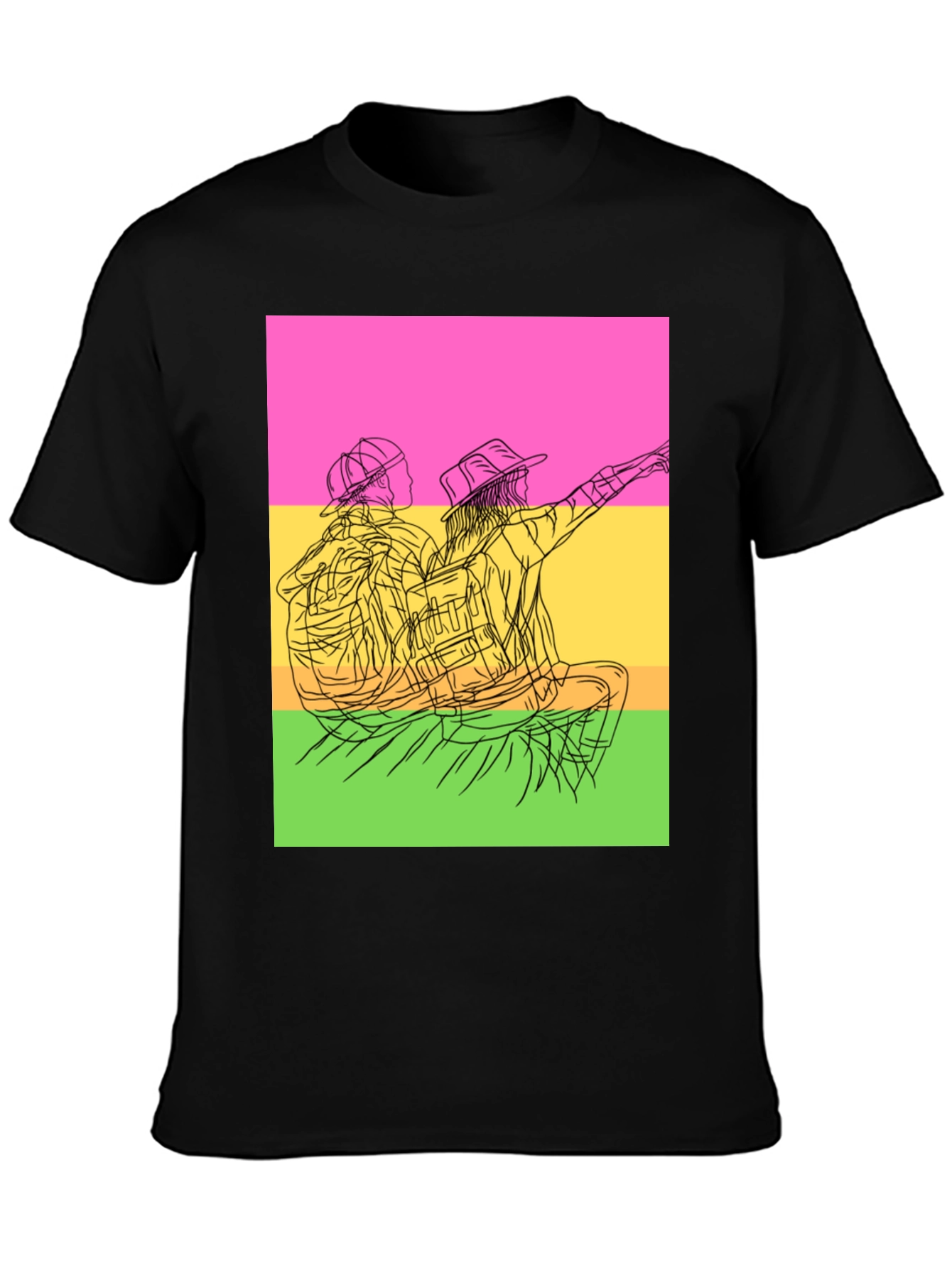 Vaporwave Hiking Tee