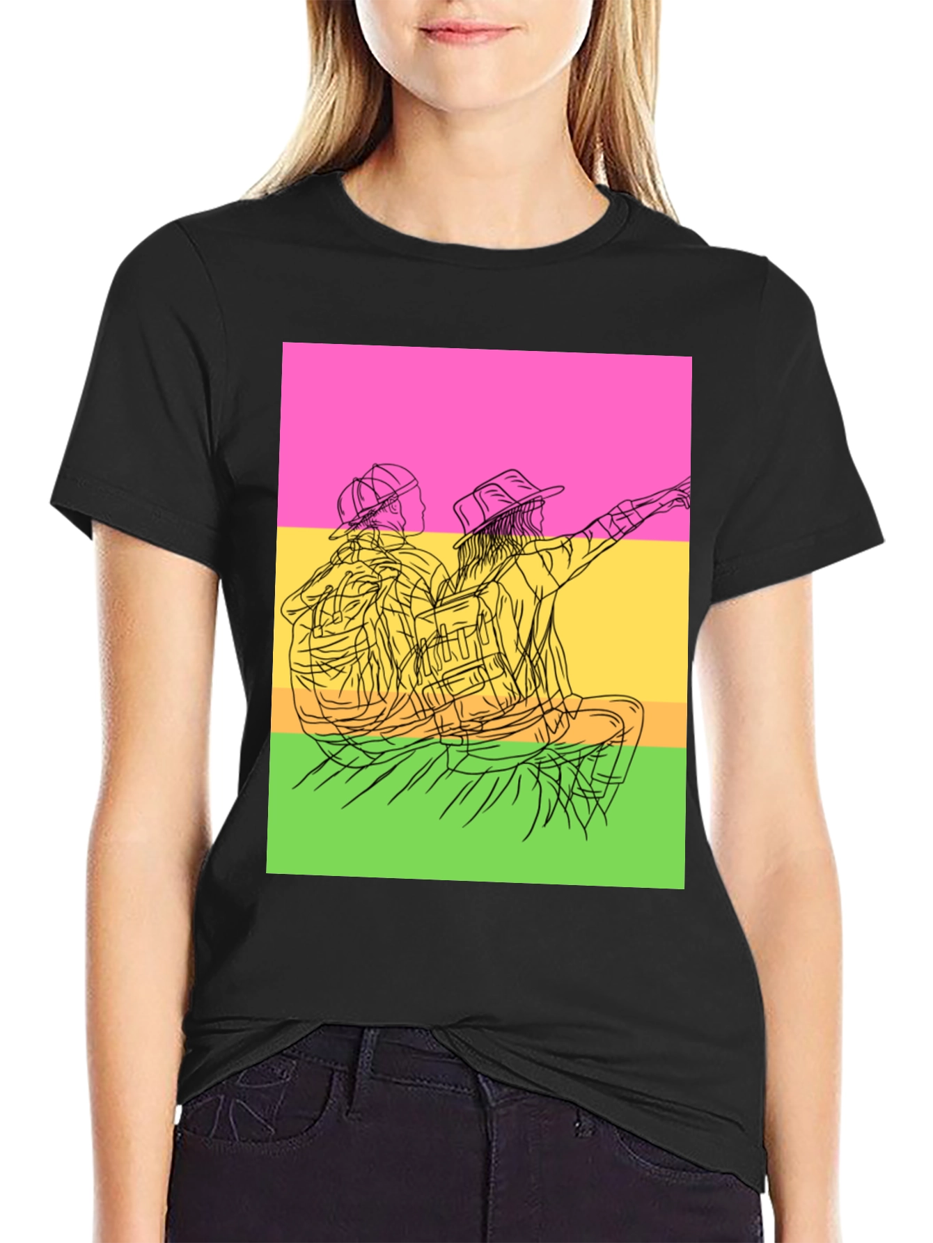 Vaporwave Hiking Tee