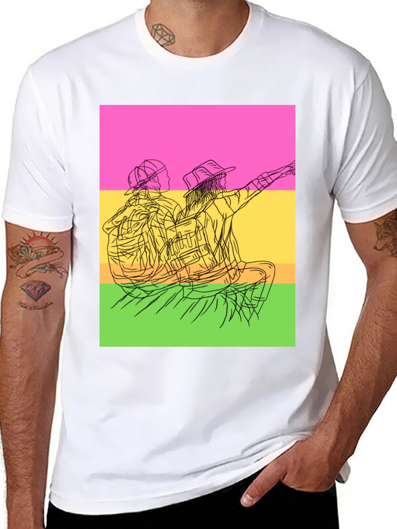 Vaporwave Hiking Tee
