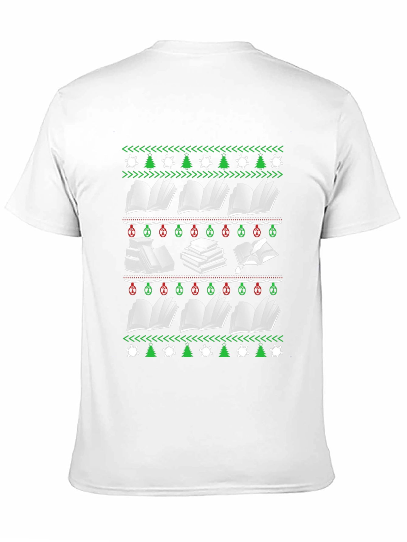 Bookworm Ugly Christmas Sweater T-Shirt