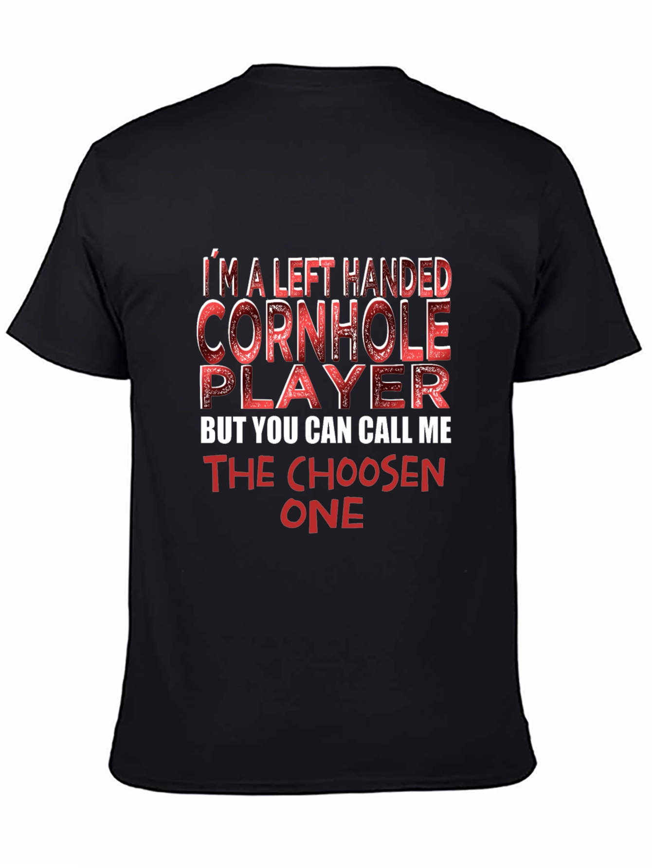 Left Handed Cornhole Player T-Shirt