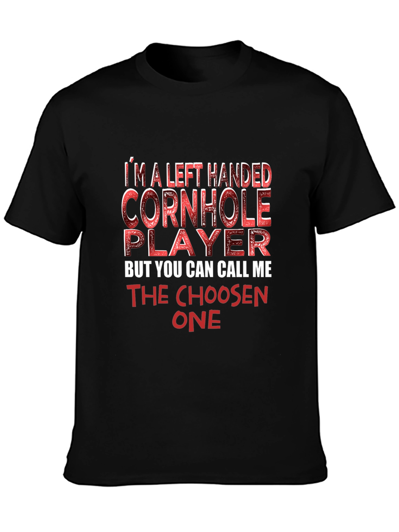 Left Handed Cornhole Player T-Shirt