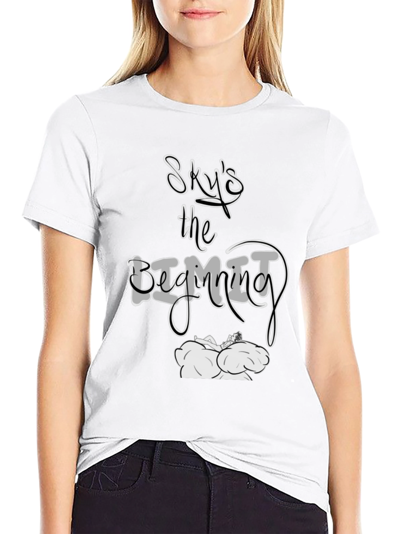 Skys the Limit Graphic T-Shirt