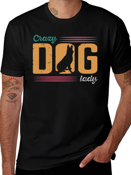 Crazy Dog Lady T-Shirt - German Shepherd Tee