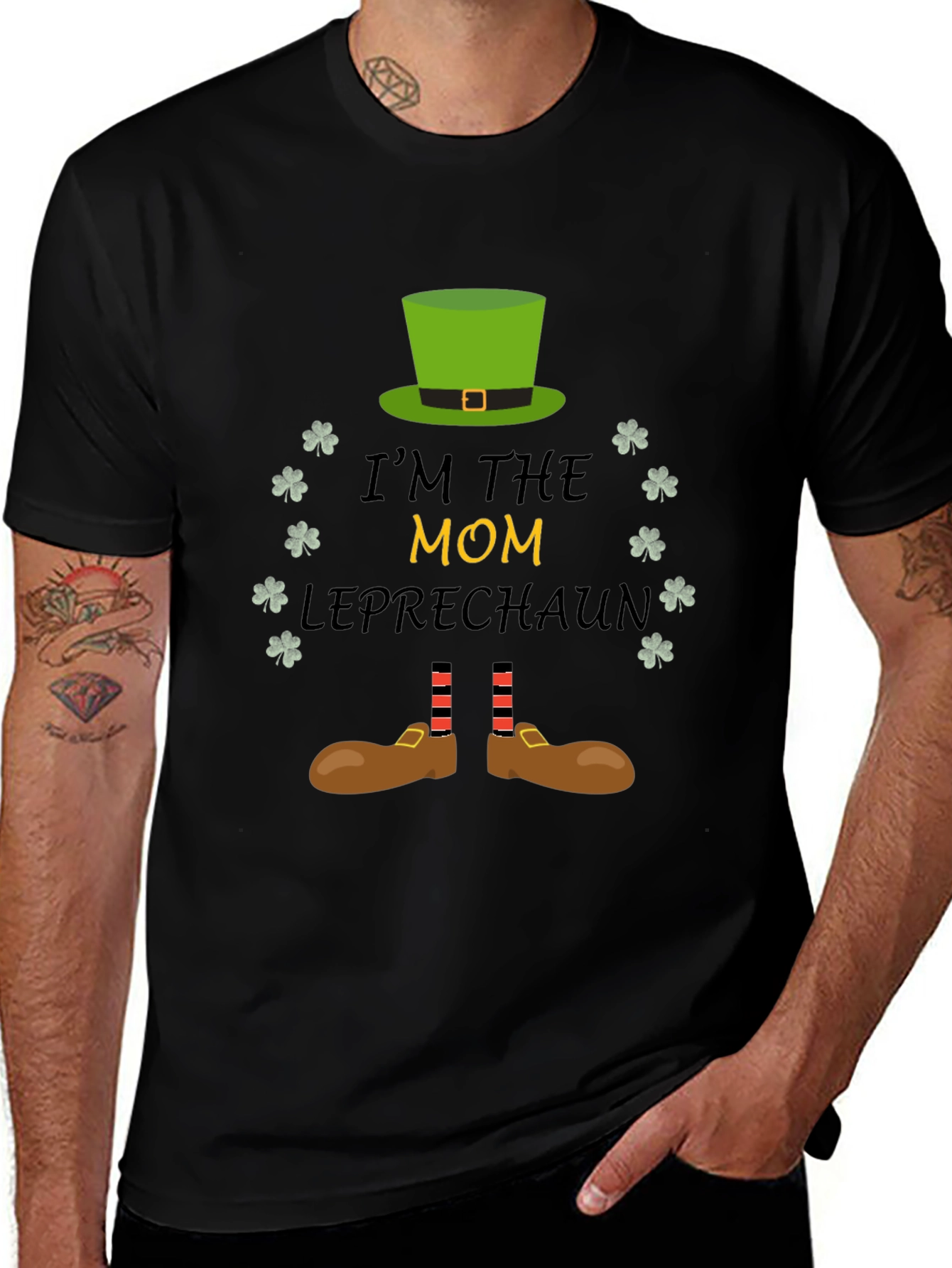 Im the Mom Leprechaun St. Patricks Day T-Shirt