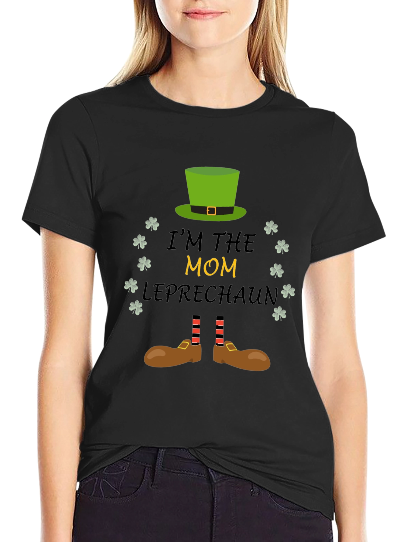 Im the Mom Leprechaun St. Patricks Day T-Shirt