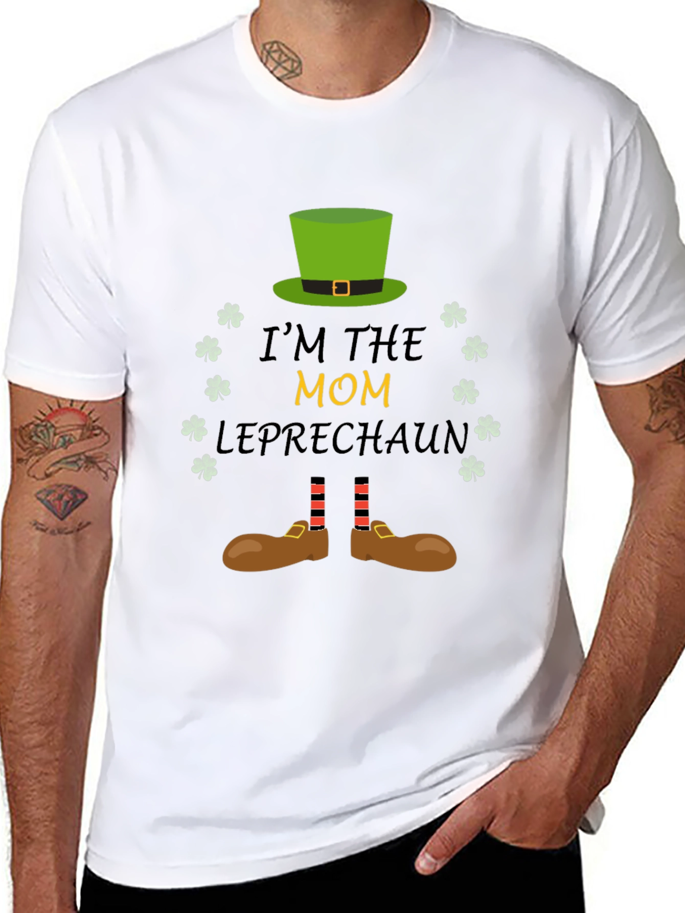 Im the Mom Leprechaun St. Patricks Day T-Shirt