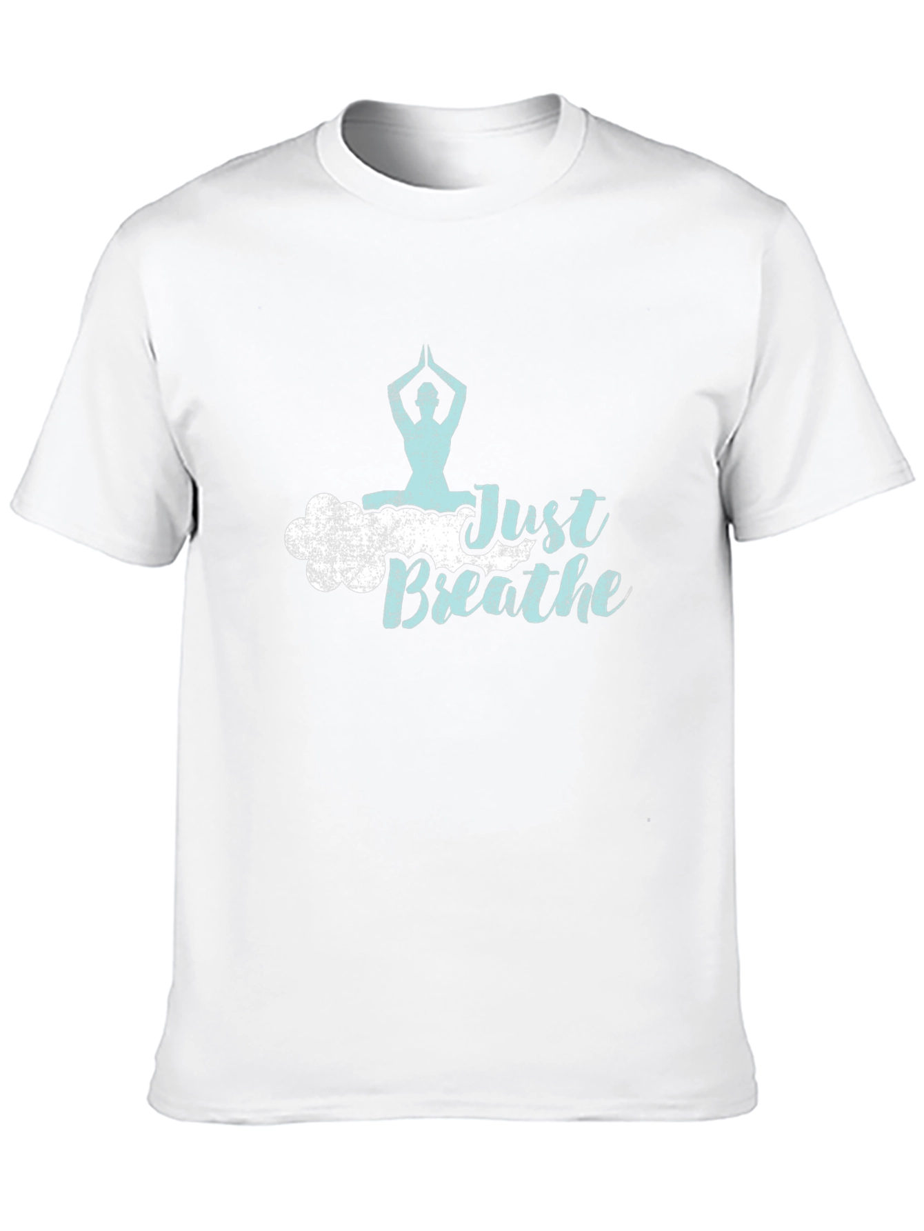 Just Breathe Yoga T-Shirt - Relaxed Fit