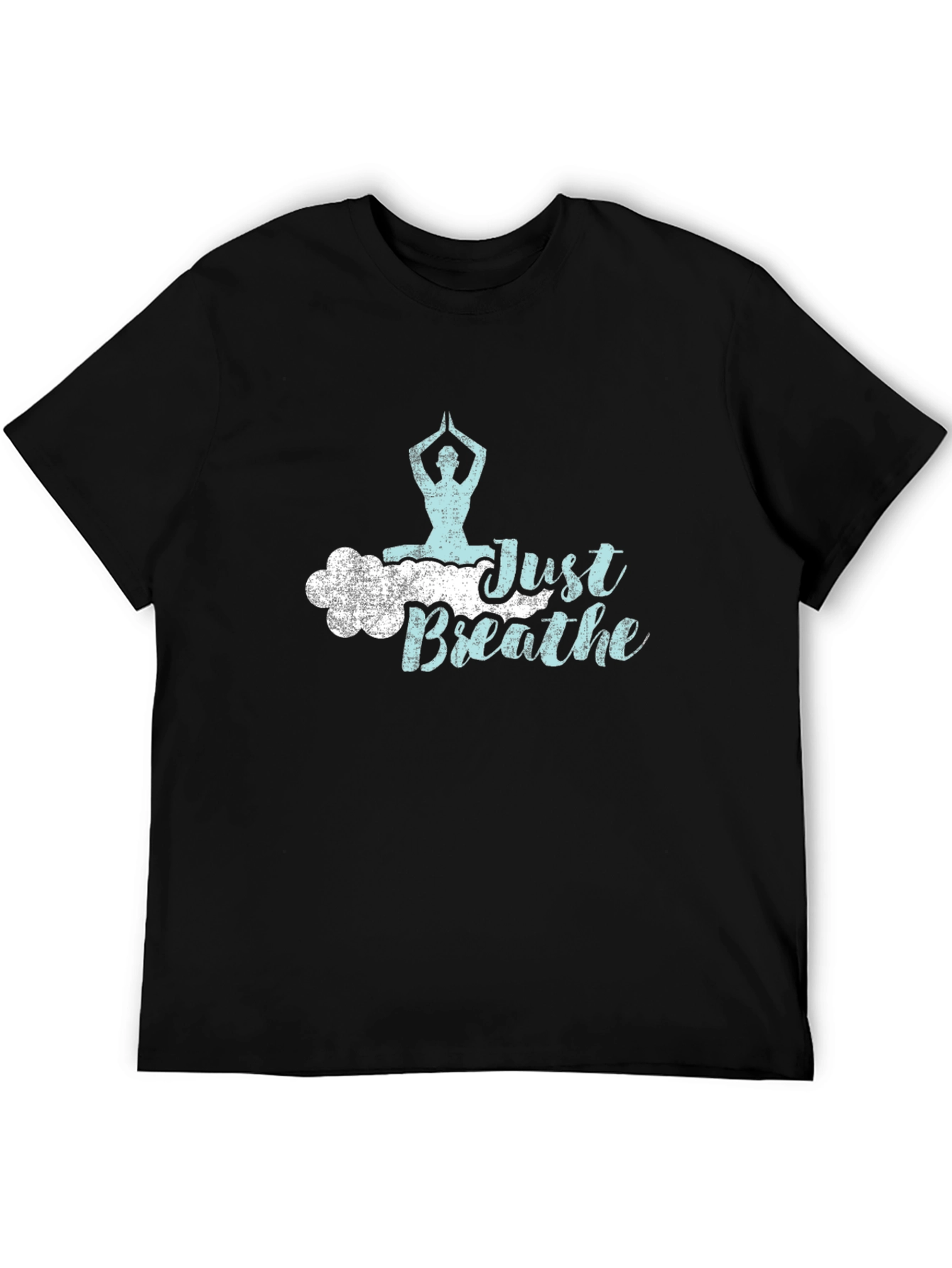 Just Breathe Yoga T-Shirt - Relaxed Fit