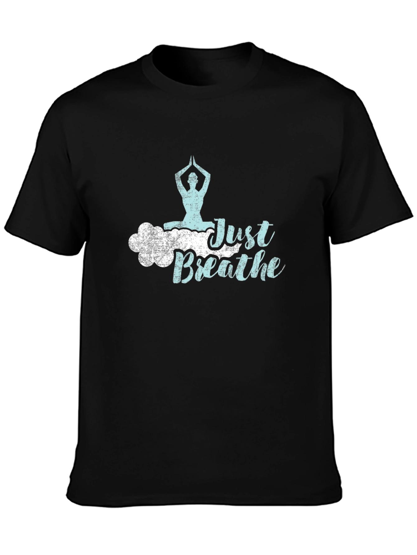 Just Breathe Yoga T-Shirt - Relaxed Fit