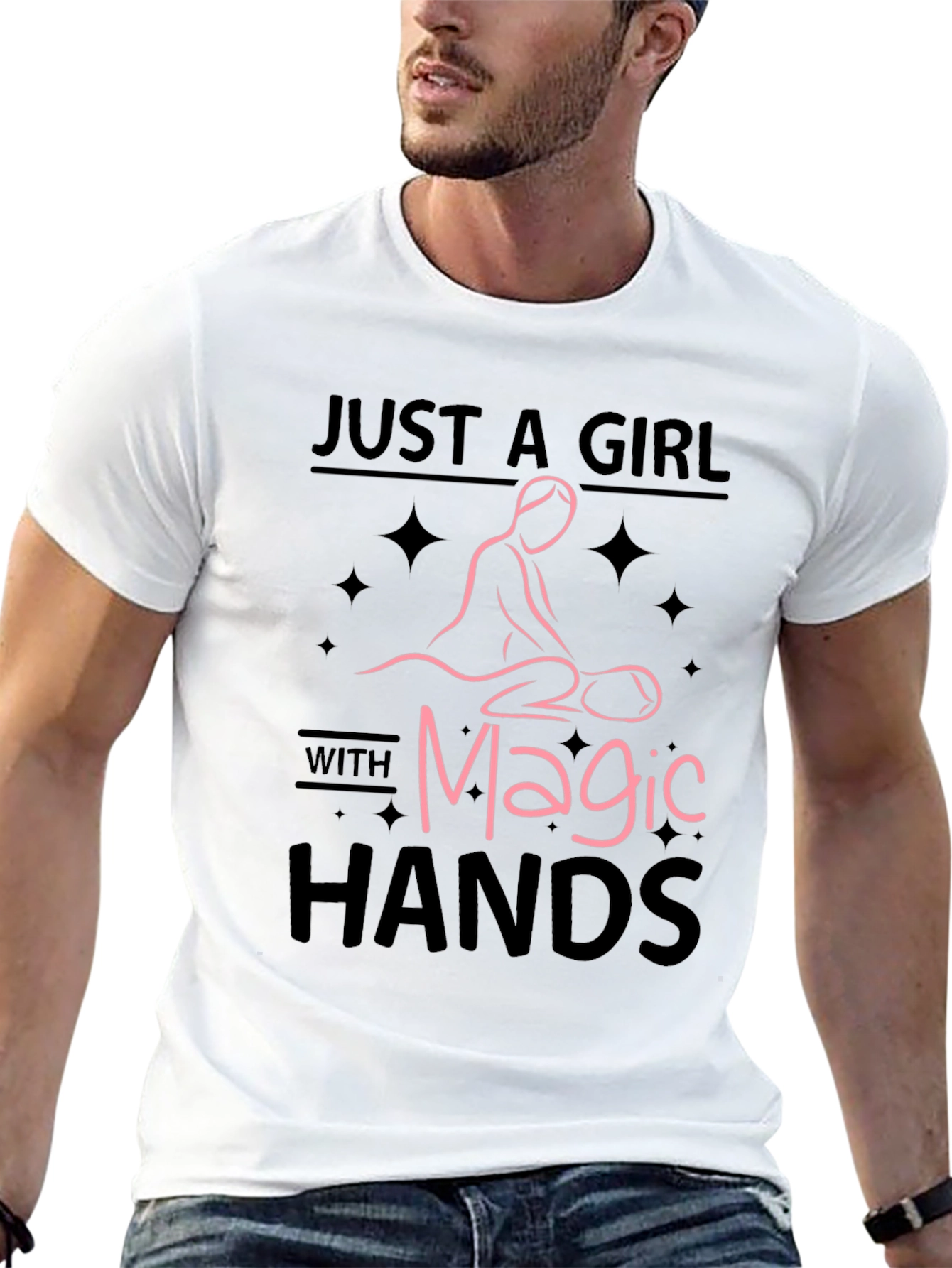 Magic Hands Massage T-Shirt - Relaxing Comfort