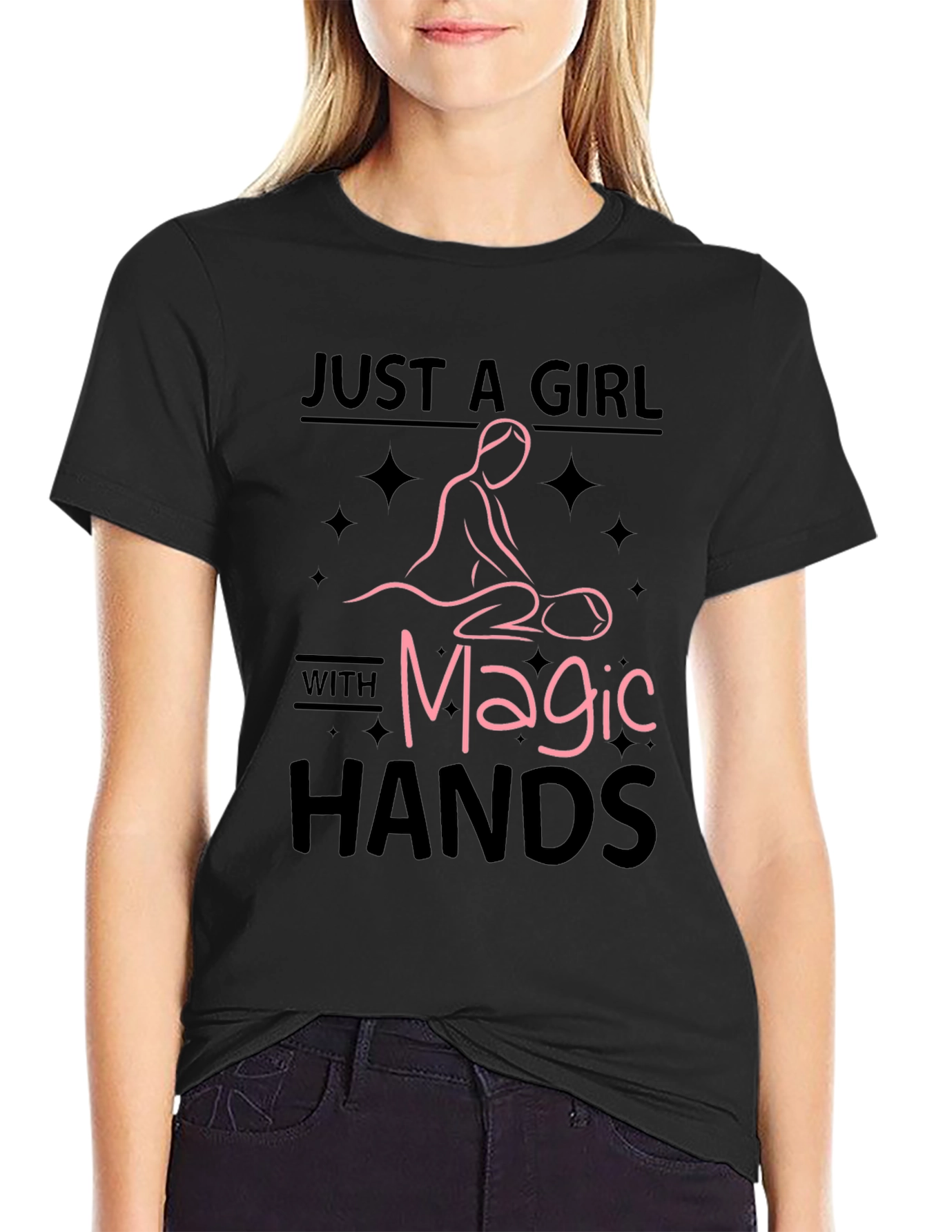Magic Hands Massage T-Shirt - Relaxing Comfort
