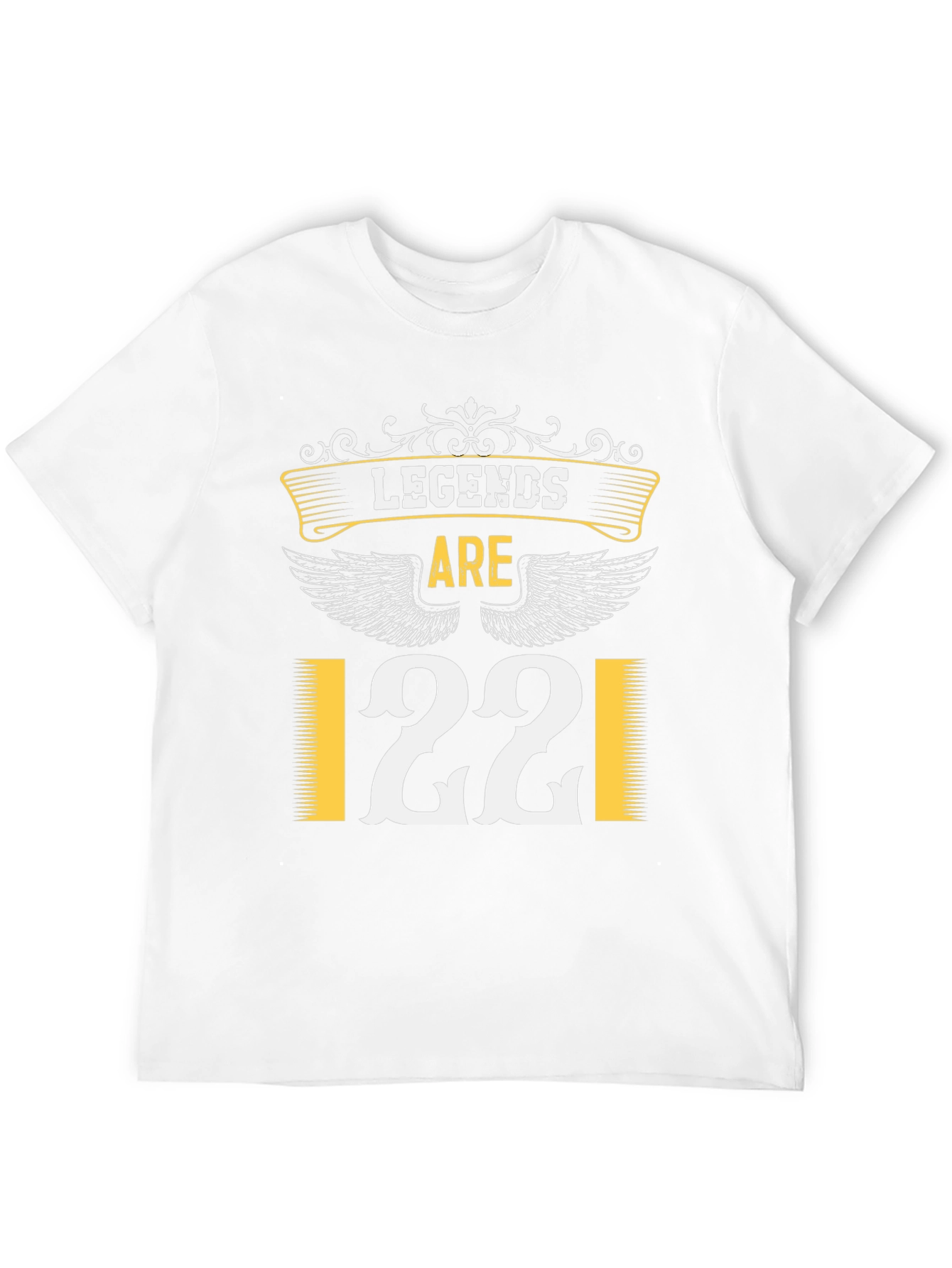 Legends Are 22 T-Shirt - Black Cotton Blend