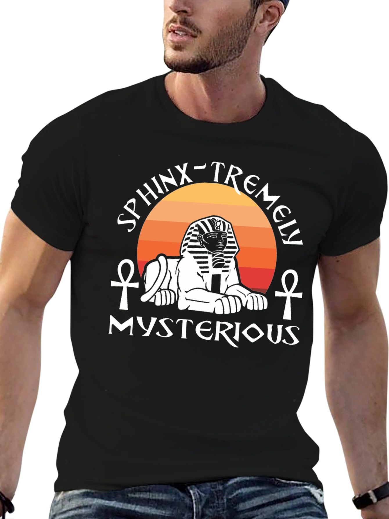 Sphinx-Tremely Mysterious Graphic Tee