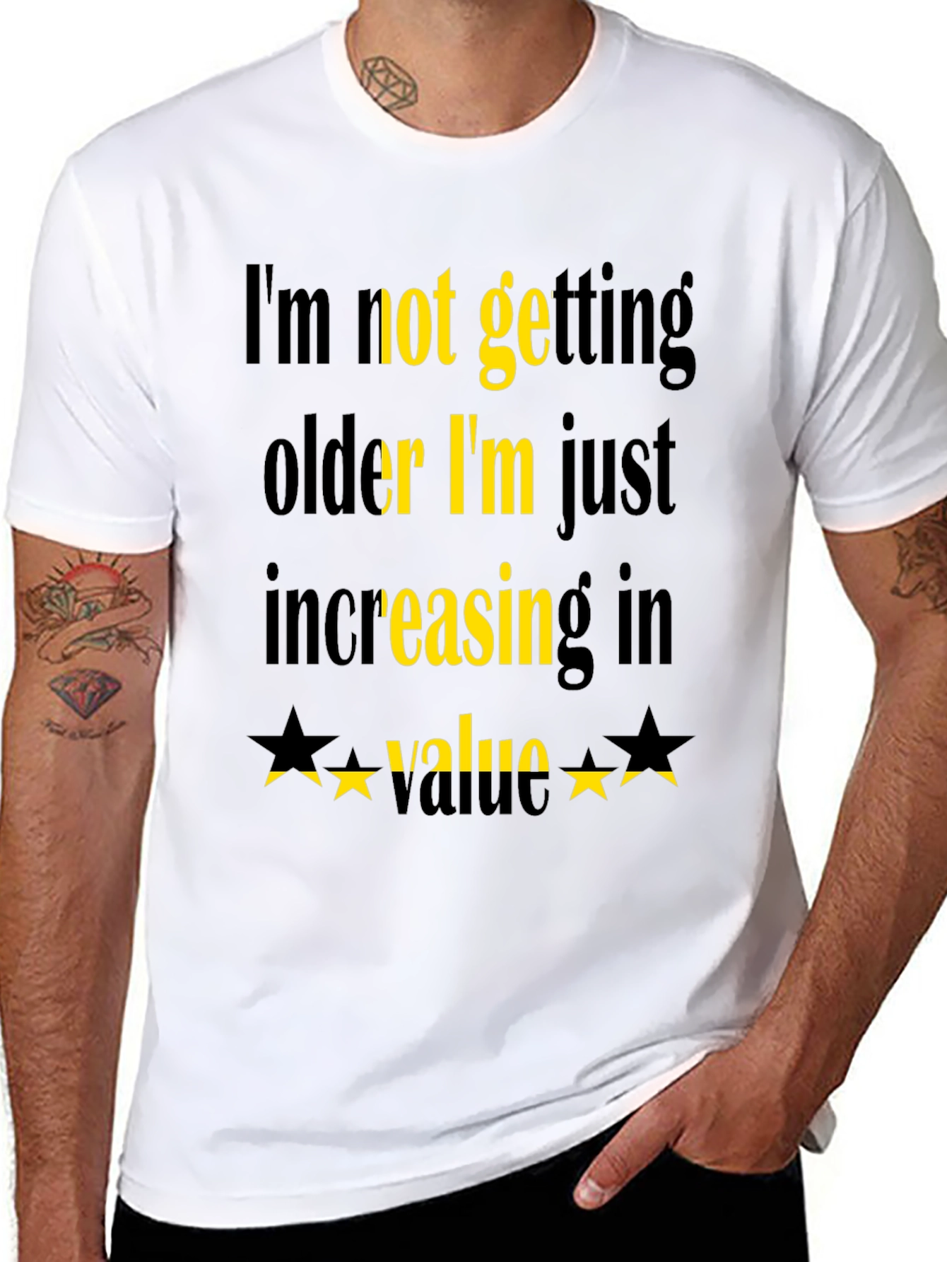 Funny Increasing Value Graphic Tee