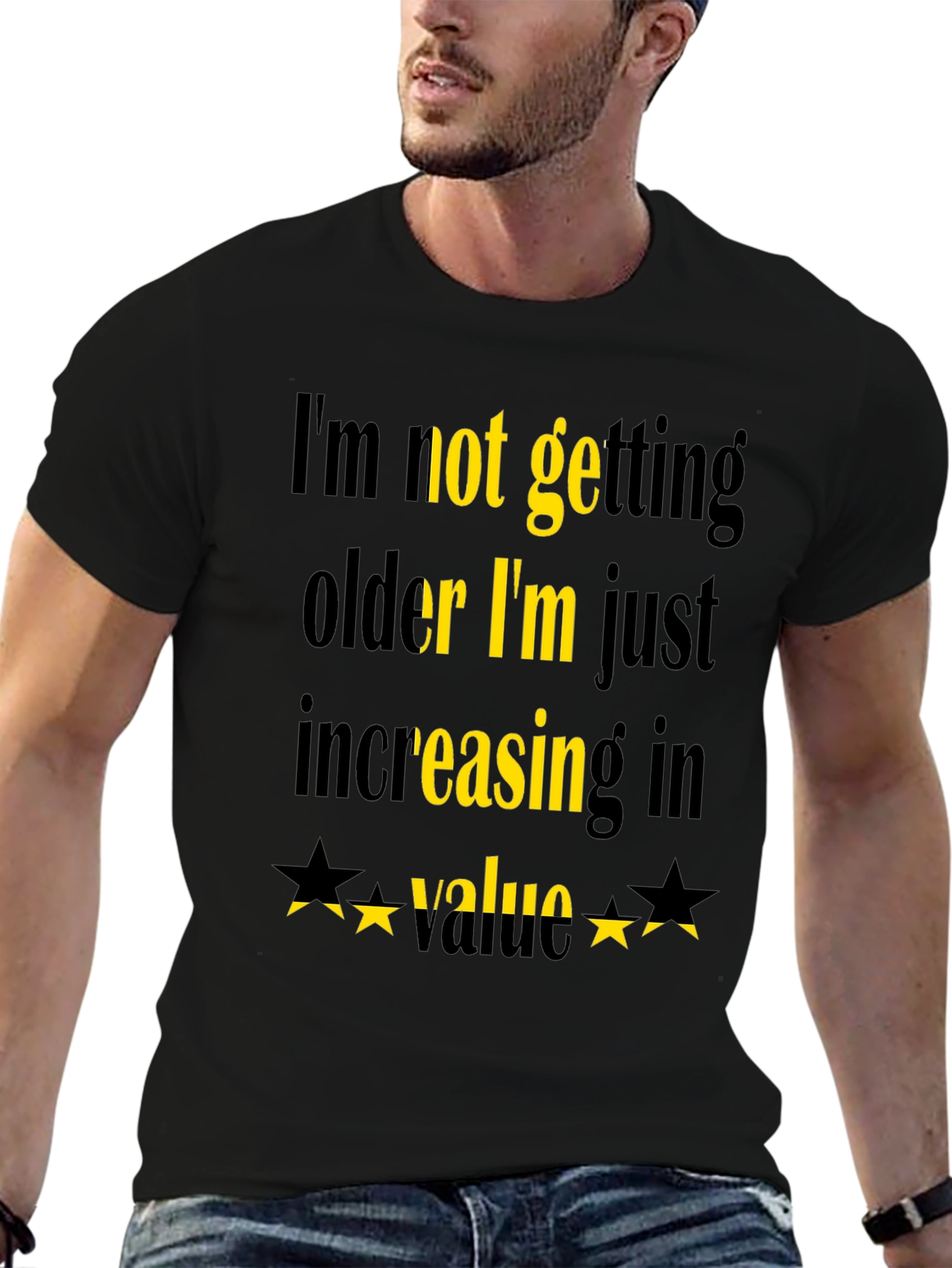 Funny Increasing Value Graphic Tee