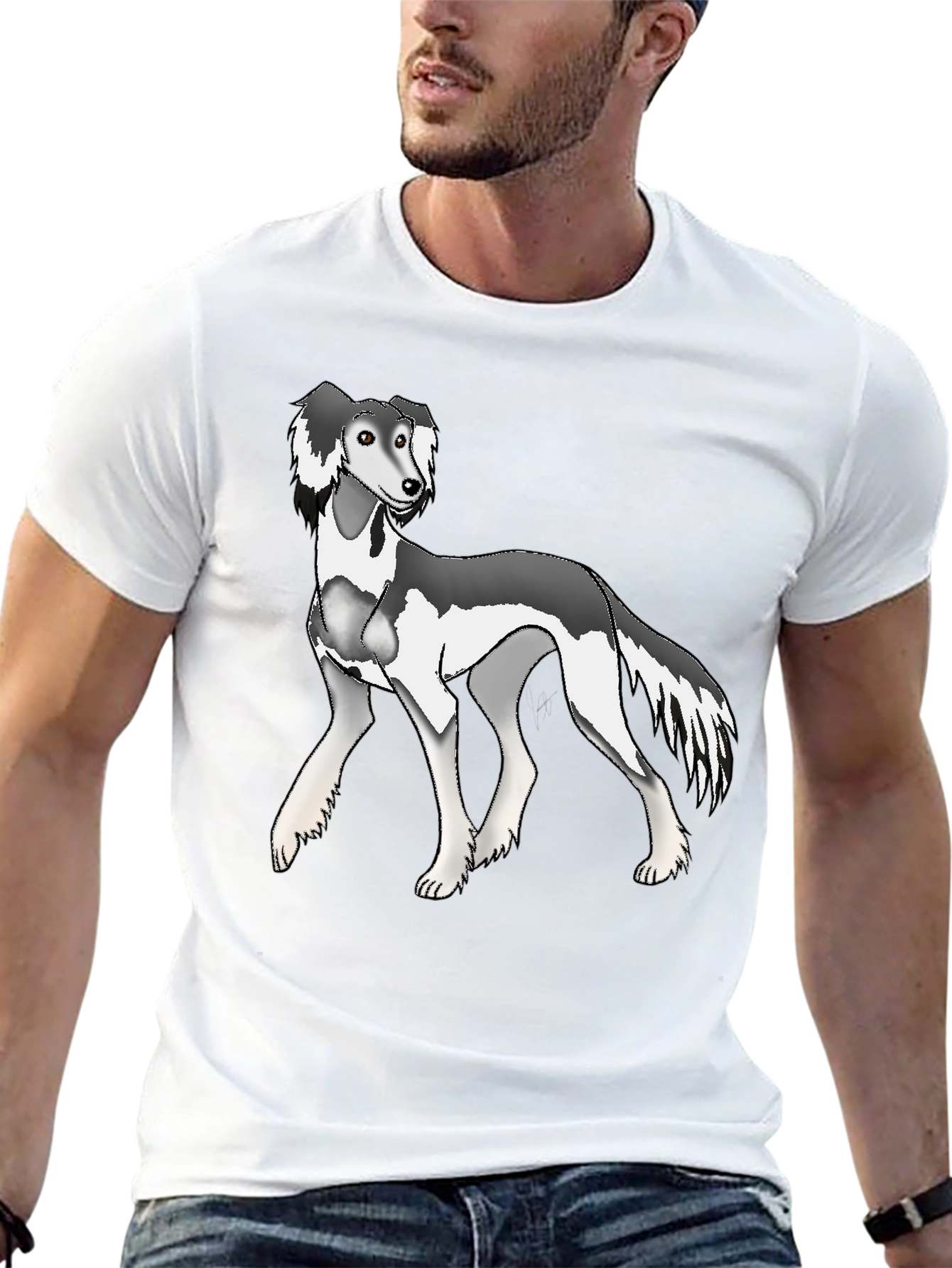 Dog Breed Tee - Unique Artistic Print