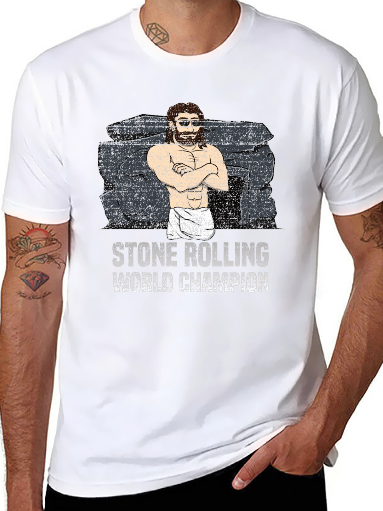 Stone Rolling World Champion T-Shirt