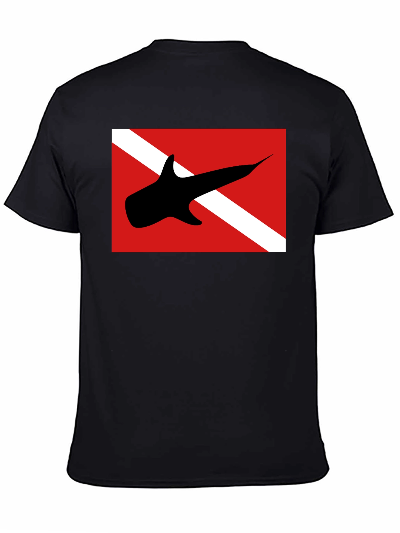 Diver Down T-Shirt - Shark Design