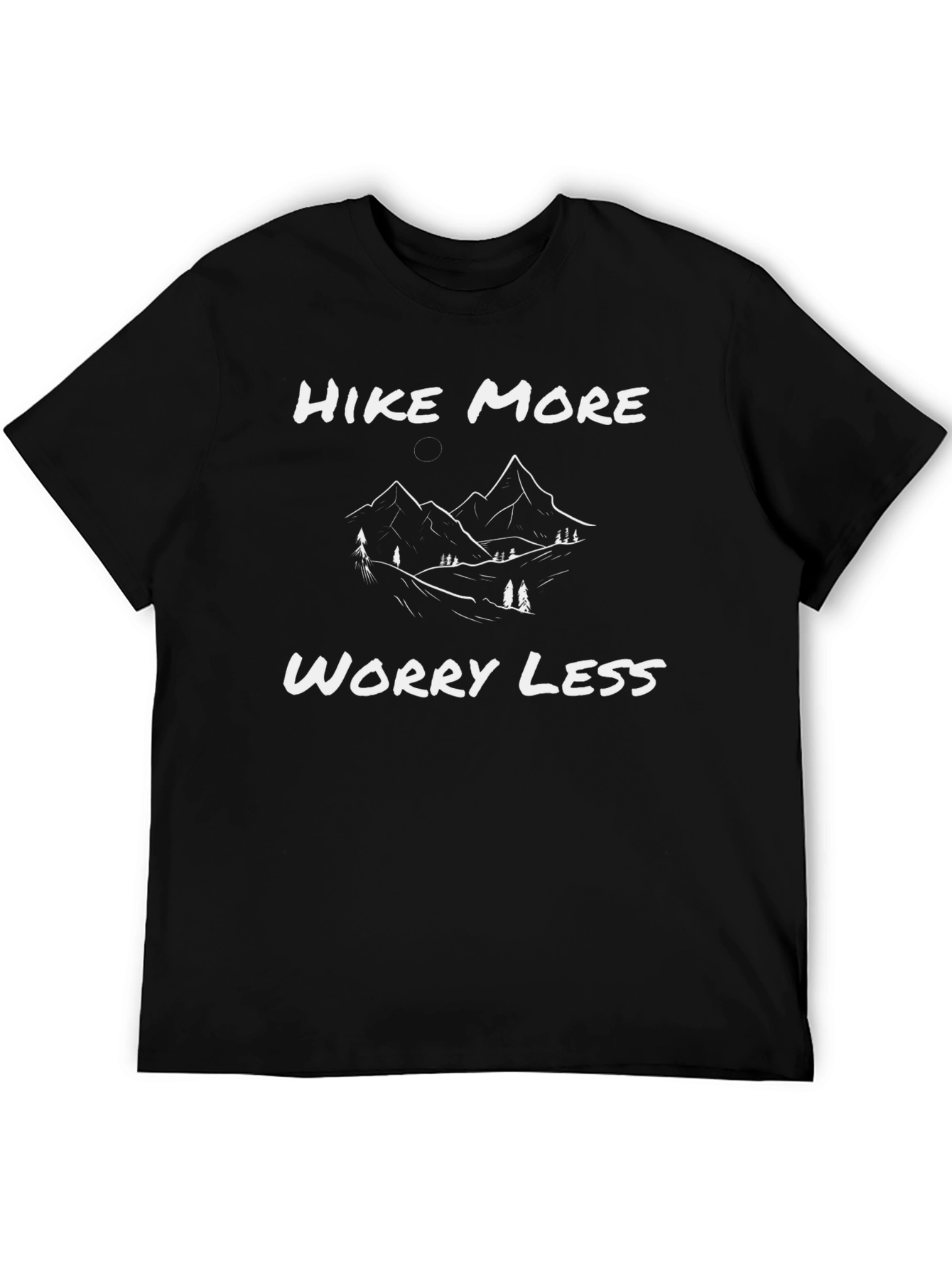 Hike More Worry Less Graphic T-Shirt