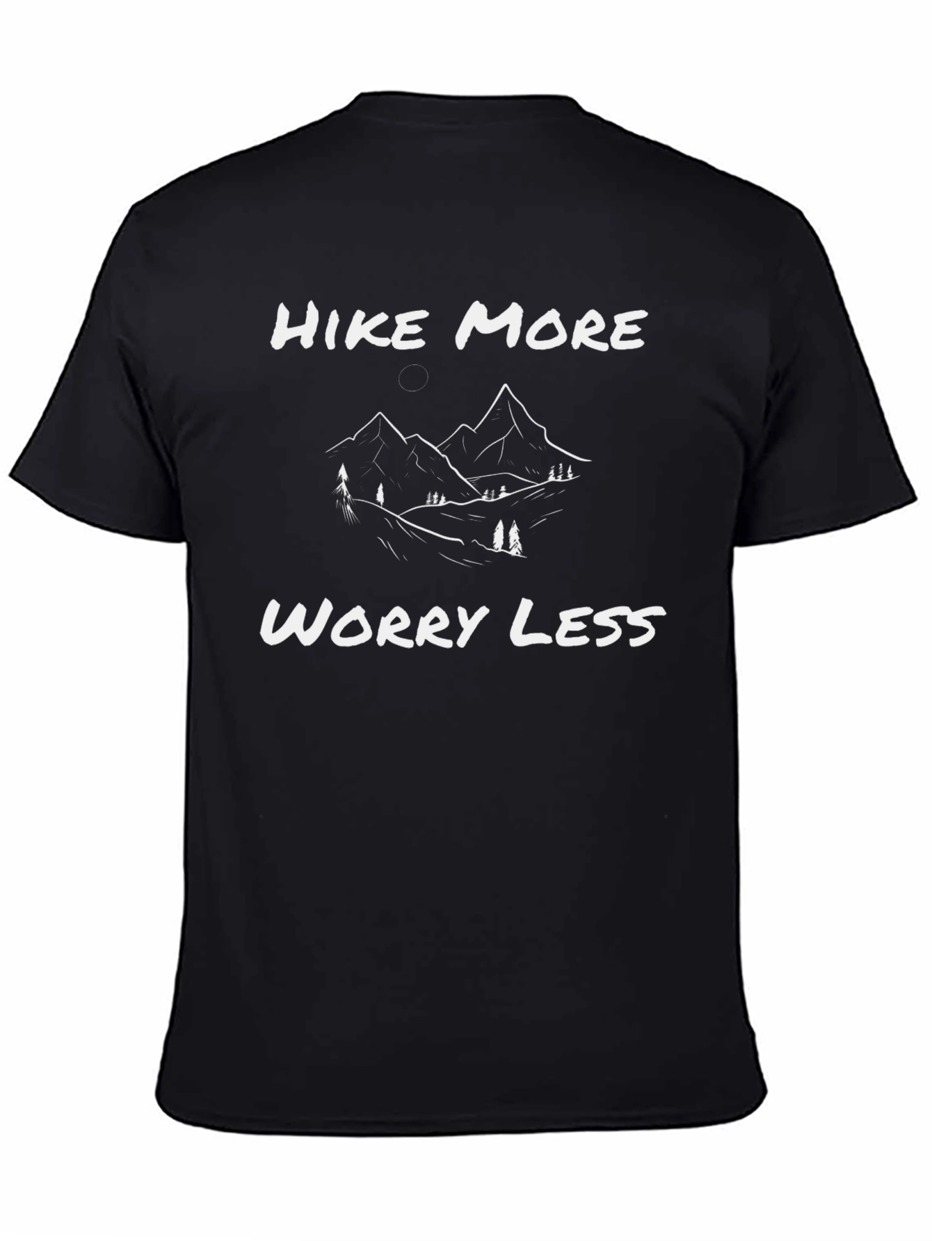 Hike More Worry Less Graphic T-Shirt