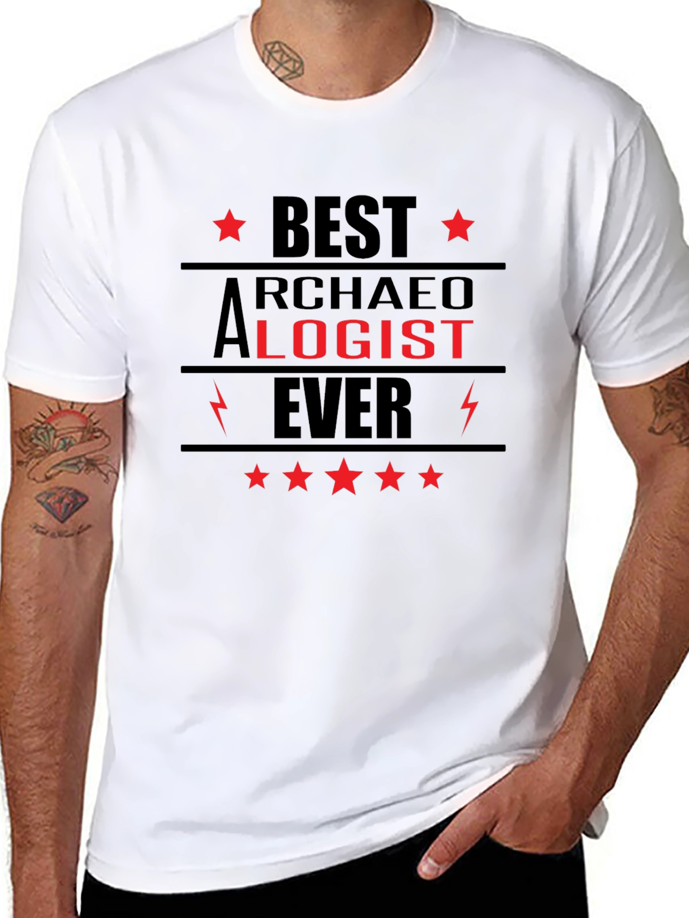 Best Archaeologist Ever Black T-Shirt