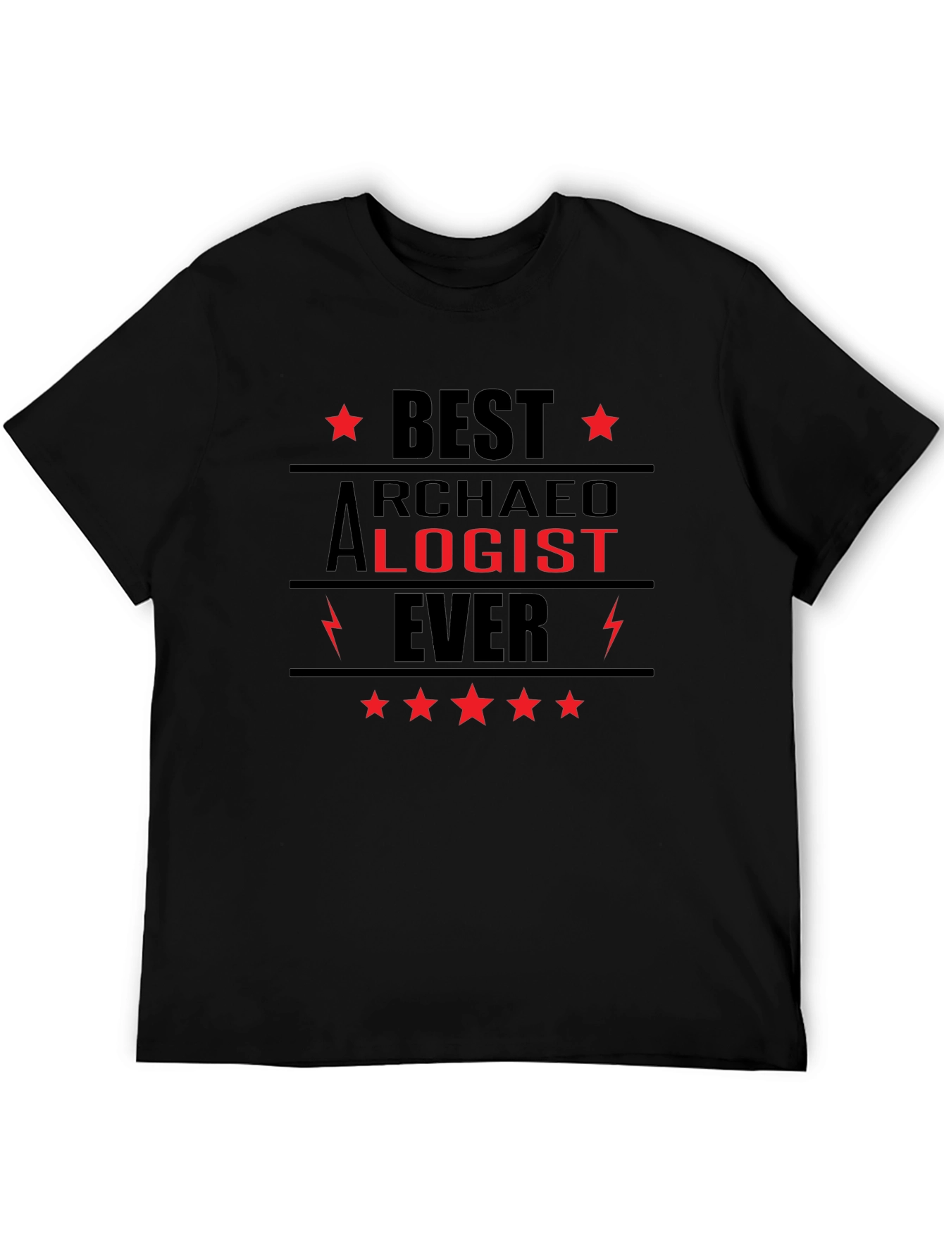 Best Archaeologist Ever Black T-Shirt